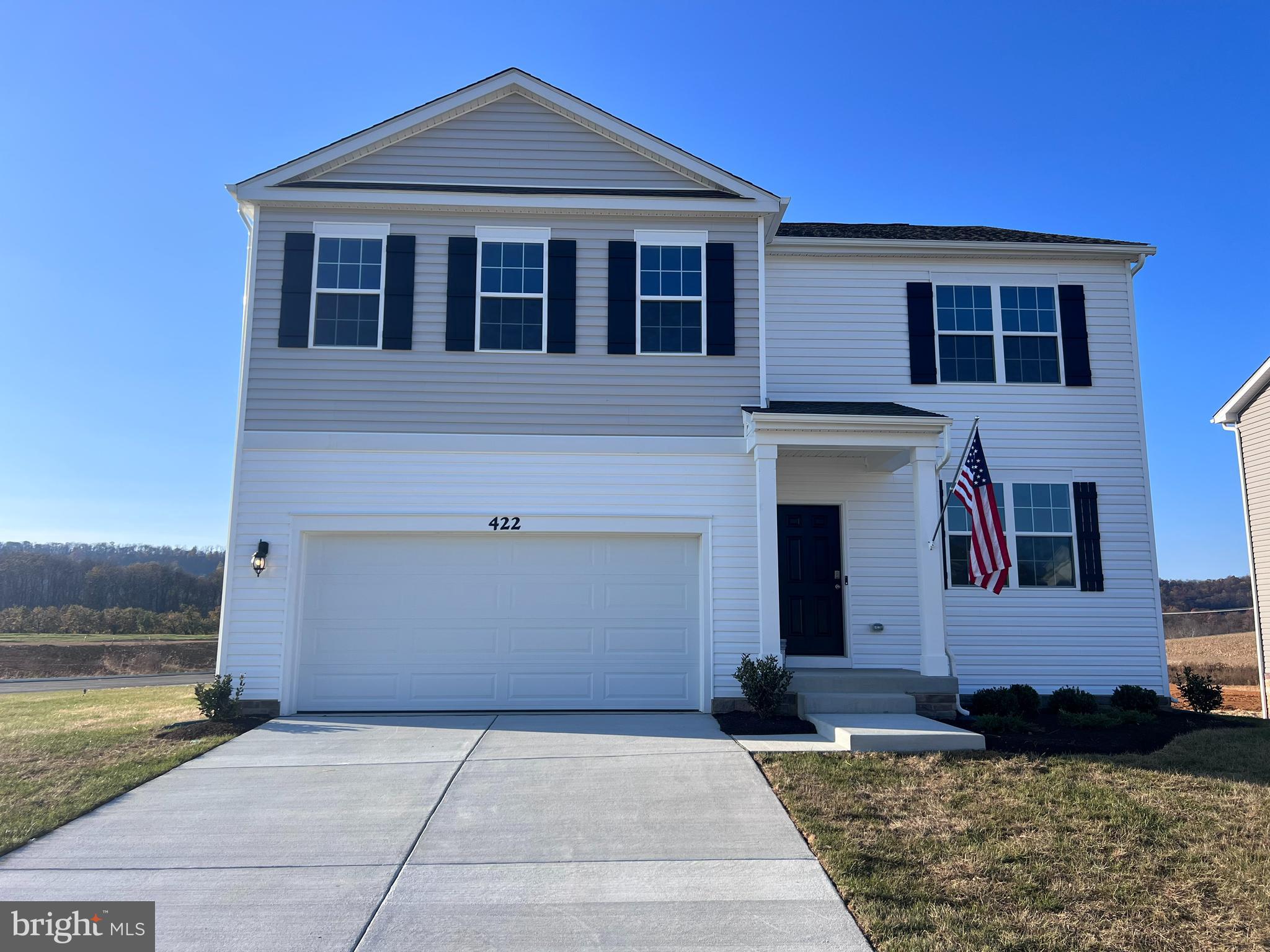 Immediate delivery. This HAYDEN model features 5 bedrooms and 3 full baths, and a two car garage. As you enter the home through the foyer there are two closets outside of the home office/den. Fully equipped gourmet kitchen with stainless steel appliances, 25 cu ft side by side refrigerator with in door water/ice, multi cycle dishwasher, disposal, range and microwave with Aristokraft kitchen cabinetry, LED work area kitchen lighting and granite countertops. Upstairs you will find 4 more bedrooms plus a LOFT, which will make a great 2nd living area for the kids or visiting family.  America's "Smart Home Technology" featuring Quisys IQ HD touchscreen with camera, Wi-Fi video doorbell, Echo Dot speaker with Alexa, Z-Wave programmable thermostat, smart light switch and Keyless Entry front door lock with deadbolt, flat screen prewires with cat-6 outlets in owners suite and living area, and finally a Wi-Fi enabled garage door opener. LVP flooring on main level public areas, two panel interior doors with brushed nickel hardware, wall to wall carpeting in bedrooms, ceiling fan pre wire - ALL BRAND NEW AND ALL INCLUDED!!! Attractive low down payment financing programs available at below market rates. Closing cost assistance plus a RWC 10 year warranty. ACT NOW!