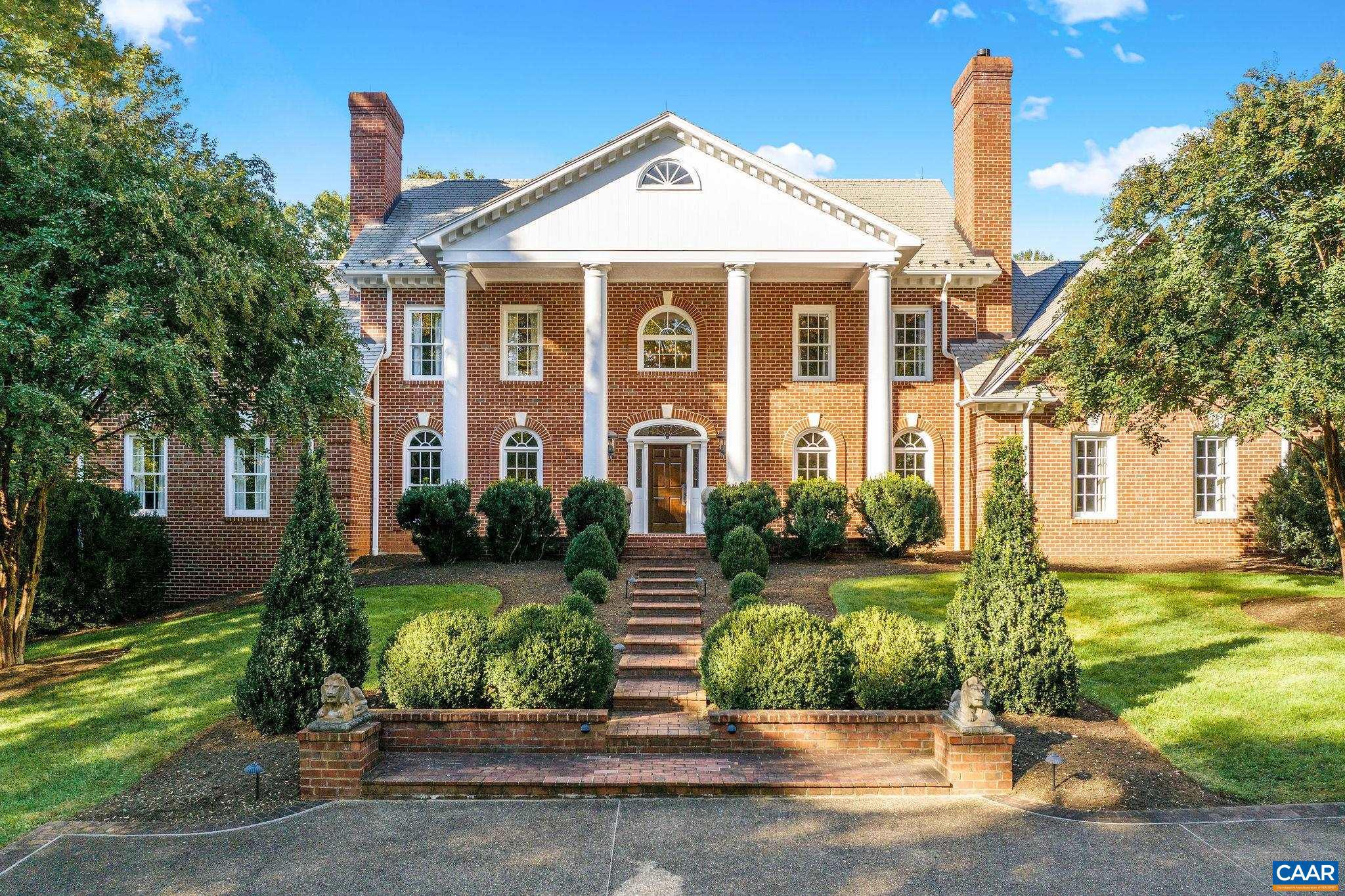 Magnolia Hill offers a stately, 100% move-in home on a stunning, private 6 acre parcel in a coveted Ivy neighborhood within 7-8 mins of Barracks Rd shopping, Boar's Head & Farmington. Located at the back of Wingate Farm, off a culdesac, this property has zero road exposure. The current owners have meticulously upgraded the all brick 5 bed since '11, including 2 renovations by a revered local builder. New kitchen (wolf, sub zero, bosch) & baths, 2 bluestone terraces w/ fountain & stone wall, stone aggregate, brick edged driveway, 5 working fireplaces, large, all brick garden/equipment shed, 40K whole house generator, 3 car garage w/ stain-resistant epoxy floor, slate roof, Marvin windows, mahoghany trimmed, arched doorways throughout. In addition to ongoing imprvmnts to the home, the irrigated landscaping has matured beautifully, included magnolias, viburnum, boxwoods, japanese maple, holly & large hardwoods. Winter mtn views & access to the community lake. See a detailed list of imprvmnts in documents tab.  Magnolia Hill is a lovely, incredibly low maintenance estate located off beautiful Garth Road. Neighbors incl' other stately homes on large parcels.  Incredibly protected, the property backs to farms in conservation easement.,Painted Cabinets,Solid Surface Counter,Fireplace in Family Room,Fireplace in Home Office,Fireplace in Master Bedroom,Fireplace in Study/Library