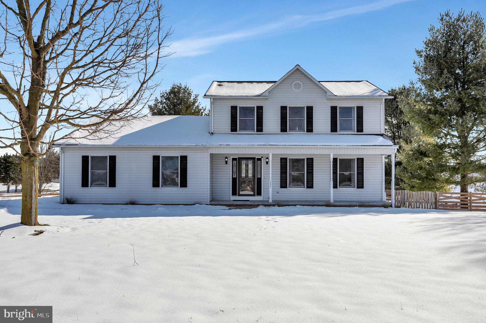 Check out this beautiful, updated colonial in Cloverdale Heights! Well-maintained with stylish, modern finishes throughout. It has 5 bedrooms, 3.5 bathrooms, and sits on a 1.14 acre lot. The kitchen is a dream, with a large island, lots of natural light, gorgeous stone countertops, and stainless appliances. There are three bedrooms upstairs and two in the basement. From the basement, you can walk out into the large, fenced in patio in the backyard with lots of mature trees. Complete with a two car garage and storage shed, this home has quick access to 340 which makes it great for commuters.