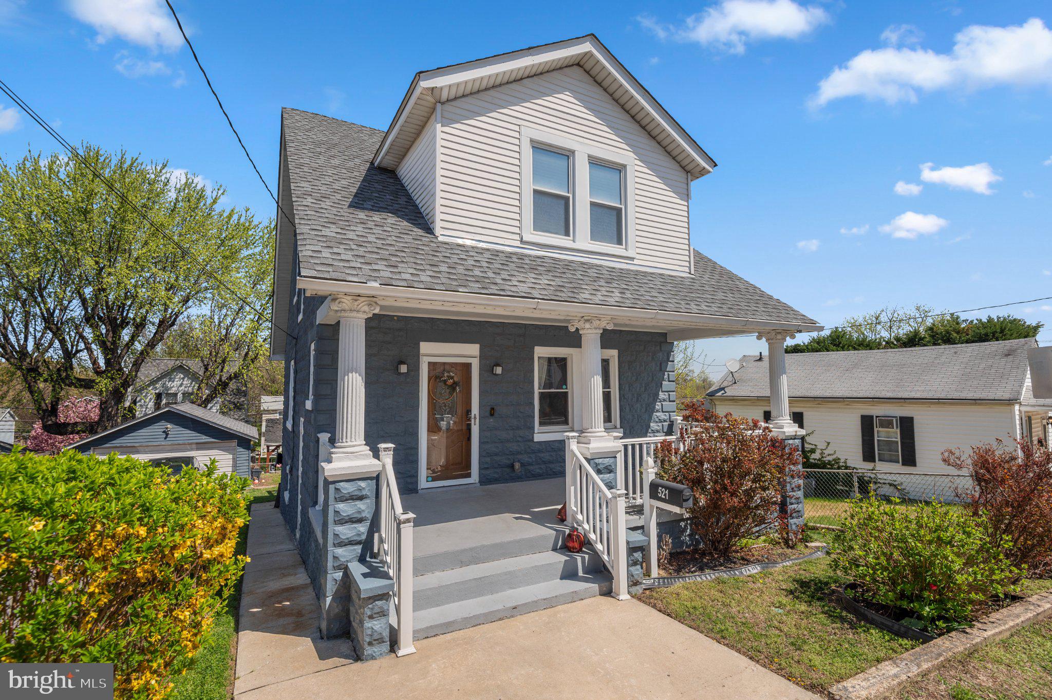 Welcome to 521 Fairview Ave! Nestled in the charming East View neighborhood, this beautifully renovated traditional home offers a perfect blend of modern comfort and classic appeal. With a major renovation completed in 2021, the property boasts an excellent condition, featuring an open floor plan that invites warmth and togetherness. The gourmet kitchen is a chef's dream, equipped with stainless steel appliances, upgraded countertops, and a cozy breakfast area, perfect for casual dining. The interior is adorned with elegant crown moldings, recessed lighting, and wood floors, creating a welcoming atmosphere throughout. Enjoy the convenience of a fully finished daylight basement with walkout access, providing additional living space or a perfect retreat. Step outside to discover the exterior lighting that enhances the home's curb appeal, complemented by a detached oversized garage offering additional storage. The 0.14-acre lot provides a manageable outdoor space for relaxation or gardening. Located in a vibrant community, residents benefit from nearby parks, excellent schools, and convenient public services, making it an ideal place to call home. Embrace the lifestyle that East View offers, where comfort meets community, and every day feels like a retreat. This property is not just a house; it's a place to create lasting memories.