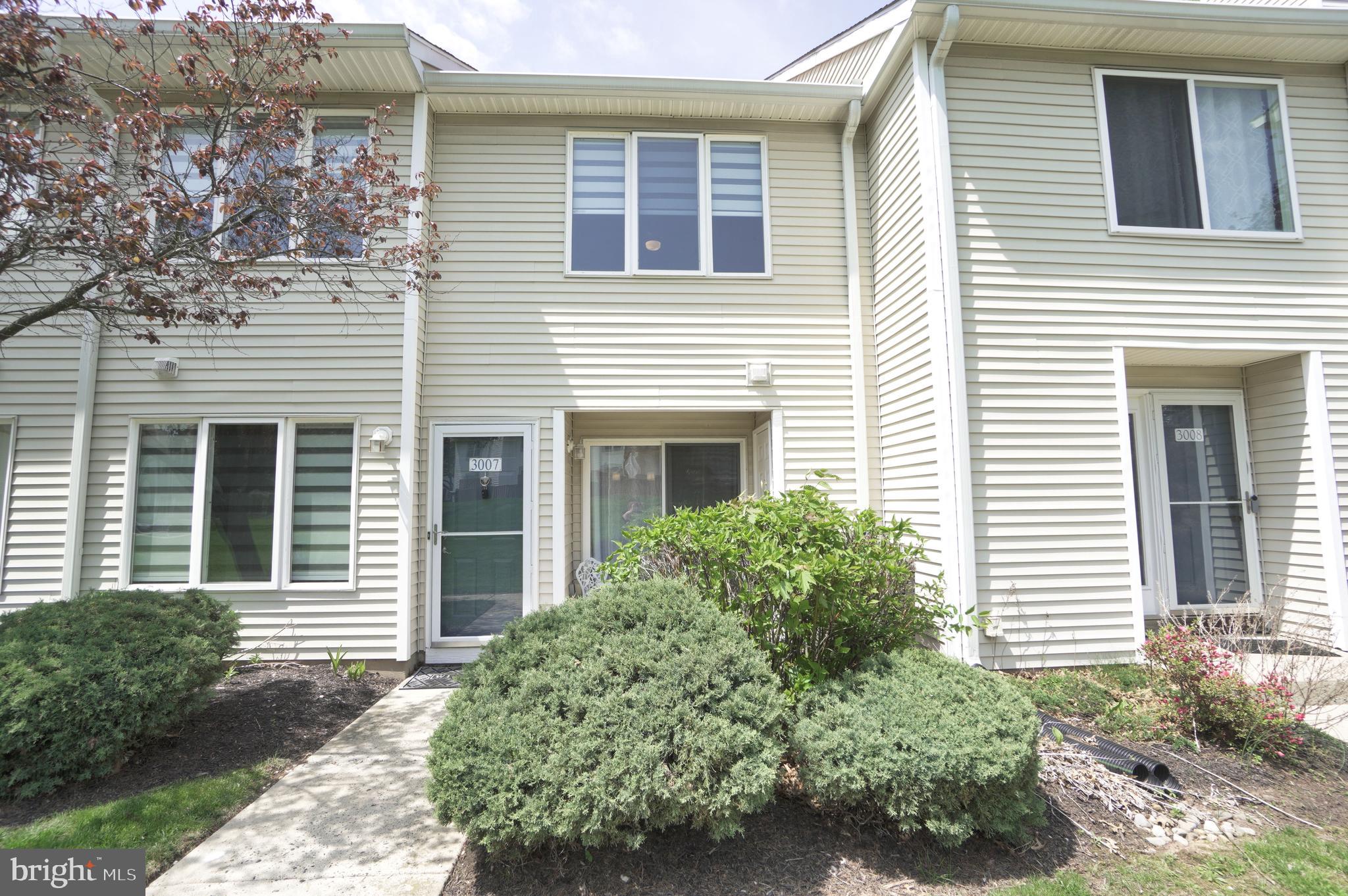 Welcome to this beautifully remodeled and fully upgraded townhome featuring 2 spacious bedrooms and 1.5 bathrooms, located in the desirable Montgomery Place community. This home offers access to resort-style amenities, including a community swimming pool, tennis court, and fitness center—all just steps from your door.
The owner pays the HOA fee, which includes lawn care, exterior maintenance, building insurance, and snow removal right to your front door for added convenience.
Inside, the home features brand-new waterproof laminate wood flooring throughout the first floor, paired with oversized windows that create a bright and open atmosphere. The spacious living and dining areas flow seamlessly to a private patio—perfect for outdoor dining and barbecues. An outdoor storage closet adds space for bikes and seasonal gear.
The newly renovated eat-in kitchen offers granite countertops, ceramic tile flooring, and new stainless steel appliances. A powder room, coat closet, and laundry area complete the main level.
Upstairs, you'll find carpeted bedrooms for added comfort, including a sun-filled primary bedroom with a generous walk-in closet, a roomy second bedroom, and a full hall bath with double vanity.
Conveniently located near premier shopping and with easy access to Route 309, the Turnpike, and the Blue Route, this move-in ready home combines comfort, style, and convenience. 
Couch, TV stand, computer chair, and shelf can remain with the property if desired.