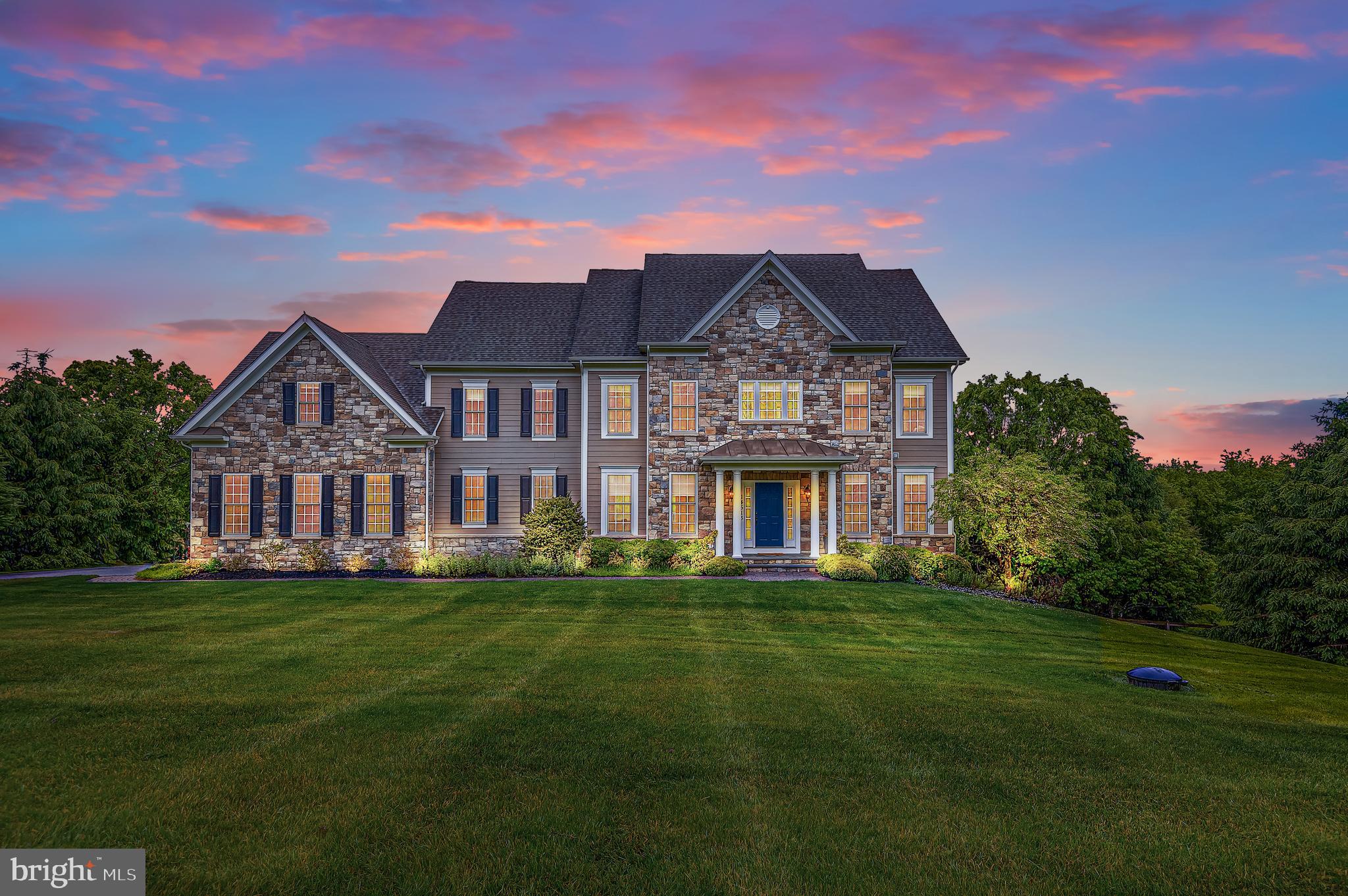 Move-in ready seven-bedroom dream home on a picturesque one-acre lot. Main level bedroom with attached full bath. Gourmet kitchen with large breakfast room overlooking the grounds. Five bedrooms on the upper level with three full baths. Perfect for multi-generational living. Over 6,000 square feet of finished space. Fully finished basement features a climbing wall, private suite and large sun-filled rec room with walk out to the backyard. Gorgeous community with easy access to Hunt Valley Town Center, Oregon Ridge Park and a seamless commute up or down I-83.