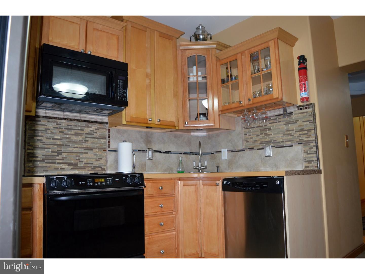 FHA Appraisal at FULL VALUE just completed, but buyer's financing fell through - BEAUTIFULLY RENOVATED, essentially brand-new house!  Owner (licensed contractor) was originally planning this house for himself and basically took it down to the brick walls and studs and rebuilt it, with a GORGEOUS custom kitchen (custom cabinets, ceramic flooring, porcelain and glass tile backsplash, stainless steel appliances and new lighting); put on a brand-new roof, installed all-new electric, new plumbing, new GAS heating and Central Air, new windows, large master bedroom; he added a new main floor powder room, renovated the upstairs full bathroom to include a huge Jacuzzi tub and shower and uplighting in a tray ceiling (check out the photos for the special uplighting in the full bathroom and in the dining room!)  He installed all-new surround-sound wiring, tray ceiling in the dining room with built-in uplighting on dimmer switches, all new deck out the back - you name it, it's been already done for you - it's completely Turn-key.  You won't find another home like this one at this price!!  Don't waste a minute, check out this gem of a home on a nice little street!