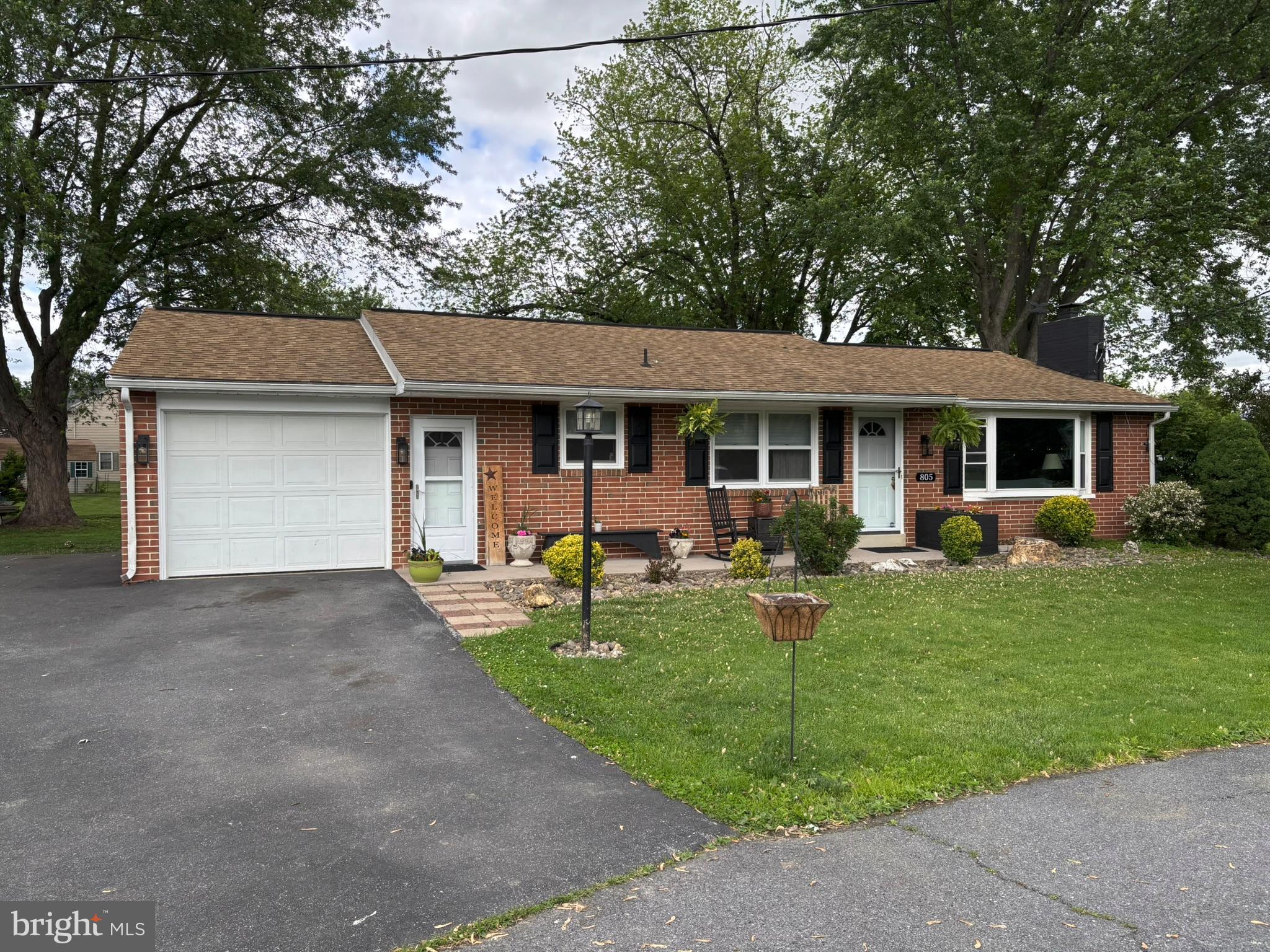 Meticulously maintained and updated Rancher in Donegal School District. Fantastic location at the end of a peaceful cul-de-sac, located within walking distance of Donegal schools. Inside, the main level offers a warm, comfortable feel with a cozy wood-burning fireplace in the living room, an open and updated eat-in kitchen, along with three comfortable bedrooms and one full bath. The partially finished basement offers room for the kids to spread out or serves as a great hobby or workout space. This solid, well-cared-for home beautifully blends character, comfort, and an unbeatable location. It is completely move-in ready and waiting for its next chapter.