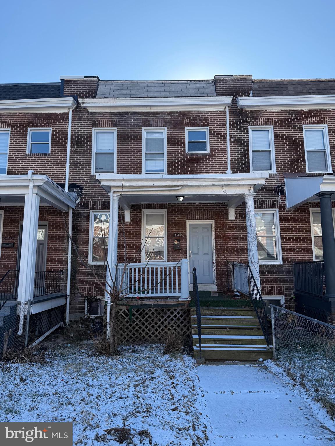 Fantastic, well-priced townhome in Forest Park. This 3-bedroom, 1 bath property has been a successful rental and would continue to perform well as an investment or serve as an ideal starter home. The home features a detached rear garage plus ample street parking, providing excellent convenience and storage options. While some cosmetic updates could add value, the major systems are in solid condition making this a smart opportunity with strong upside.
This property can be sold on its own or as a package as part of a discounted portfolio package with 4110 Norfolk Ave, 3004 Edmondson Ave, and 347 Smallwood Ave. Buyer to verify all information provided by agent.
