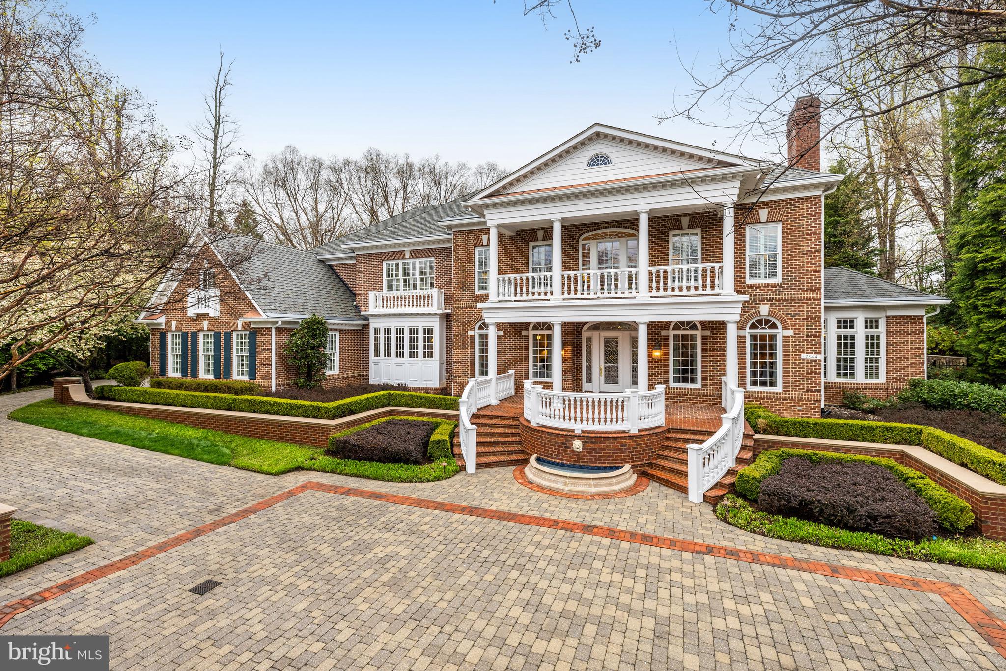 Magnificent Yeonas and Ellis semi-custom estate sited on a premium .84 acre lot. Prime location in the Reserve, on beautiful cul-de-sac street, just inside the community, at Old Dominion entrance. With over 12,000 sq ft on 3 levels, 5 Bedrooms, 6 full and 2 half baths, this impressive and well-maintained home is casually elegant, marrying dramatic spaces with comfortable charm. 10’ ceilings on main and upper levels and 9’ ceilings on the lower level. The impressive main level entry, with a site-line straight through to the gorgeous grounds, leads into a spacious floorplans with a formal living room, dining room, library/office with custom built-ins, eat-in kitchen with large center island, with seating for 4, and walk-in pantry, separate breakfast room, family room, laundry room and main level bedroom with full bath and direct access to the screen in porch. 
The upper level, with access by front and rear staircases, has four spacious en suite bedrooms and an inspiring home office with incredible tree lined views out of each window. Notable features: Custom-built-ins, solid wood doors, plantation shutters blinds. Hardwood floors throughout. Primary bedroom suite with see-through fireplace and a wonderful, separate sitting room with custom cabinetry. Two fully separate bathrooms, and two generously sized walk-in closets.
The sprawling lower level, with front and back staircases offers flexible design options to include a large entertainment room, bar with lounge area, media room, workshop, office gym, powder room and plenty of storage. 
Spectacular, professionally landscaped and hardscaped grounds and gorgeous infinity-edge pool with brick courtyard surround, all designed and built by McHale Landscape, offering scenic tree-lined privacy. Minutes to downtown McLean, Tyson’s and major commuter routes. Langley school pyramid. Public water, public sewer.