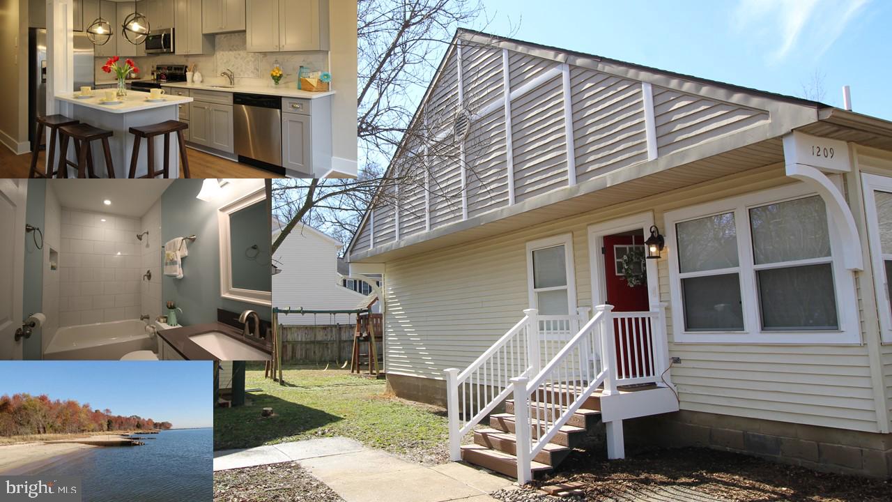 Beautiful, renovated 3 Bd/1 Bth half-house duplex (approx 700 sf) with granite counter tops, recessed lighting, SS appliances, kitchen, bathroom, laundry room with front-load W/D. Located in quiet neighborhood of single-family homes. Large 20’x20’ attic storage. Outdoor storage unit, fully-fenced backyard, off-street parking. Access to Triton Beach Park at end of street. Tenat in unit, show by appointment only. RENTAL INFO: 12mth lease option prefered. Available June 1, 2025. No smoking allowed. Minimum credit score of 630. Minimum income to qualify $79,000. Pets evaluated on case-by-case basis and additional pet rent required monthly plus deposits. Please see the unit before you request and application.