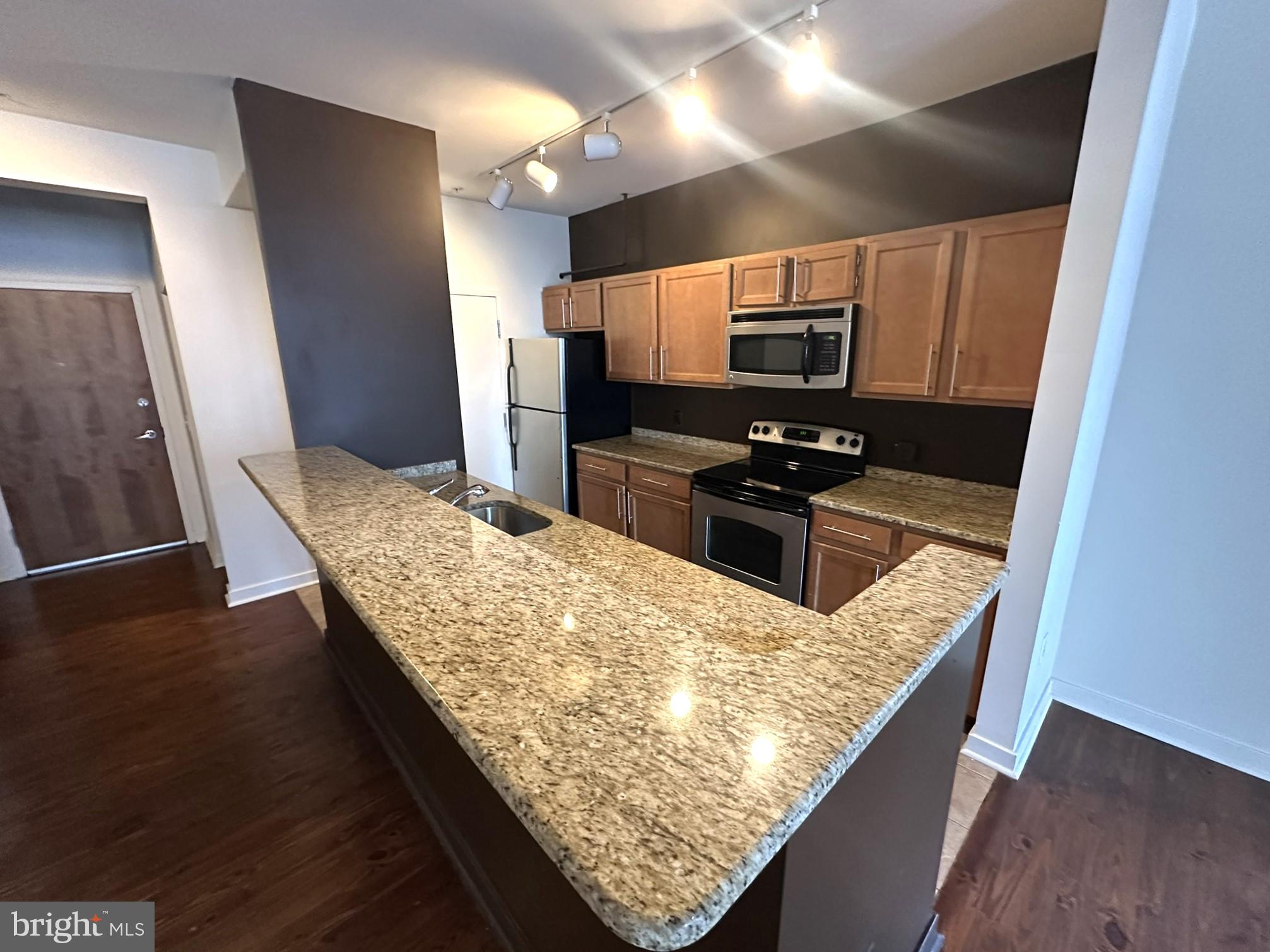 Welcome to 1510 Chestnut Street! A 30-Unit high-rise building located steps away from City Hall. This location boasts easy access to some of Philadelphia's greatest restaurants, shops, and bars. You will love having endless entertainment directly outside your front door and public transportation makes commuting throughout the rest of the city a breeze!

Take one step into the apartment and be immersed in open concept living at its finest. There is an open concept floor plan between the living room and kitchen which is perfect for when you're entertaining guests or hosting holidays. There is hardwood flooring and exposed ductwork which adds the perfect pop of character to the space!

The kitchen is luxurious and includes everything you need to prepare the perfect meal. It has been renovated with light oak cabinetry, granite countertops, and stainless steel appliances. It comes fully equipped with a refrigerator, four-burner electric range, built-in microwave, and dishwasher. There is also a breakfast bar countertop which is perfect for barstool seating!

Both bedrooms are similar in size and can accommodate a king-sized bed and complete bedroom set with ease. The primary bedroom includes an en-suite bathroom for added convenience and two closets for storage and organization. The second bedroom includes a large walk-in closet and tall windows which allow tons of natural light to pour!

Off the kitchen is the second bathroom complete with a modern vanity, full-sized bathtub, stackable washer and dryer and built-in shelving! In addition to all the great features throughout the apartment, the building also includes a secure intercom system and fitness center at no additional charge!

Tenant is responsible for electric, gas, water, and cable/internet in addition to rent each month. Sorry, no pets permitted.

Application Qualifications: Minimum monthly income is 3 times the tenant’s portion of the monthly rent, acceptable rental history, acceptable credit history and acceptable criminal history. More specific information provided with the application.