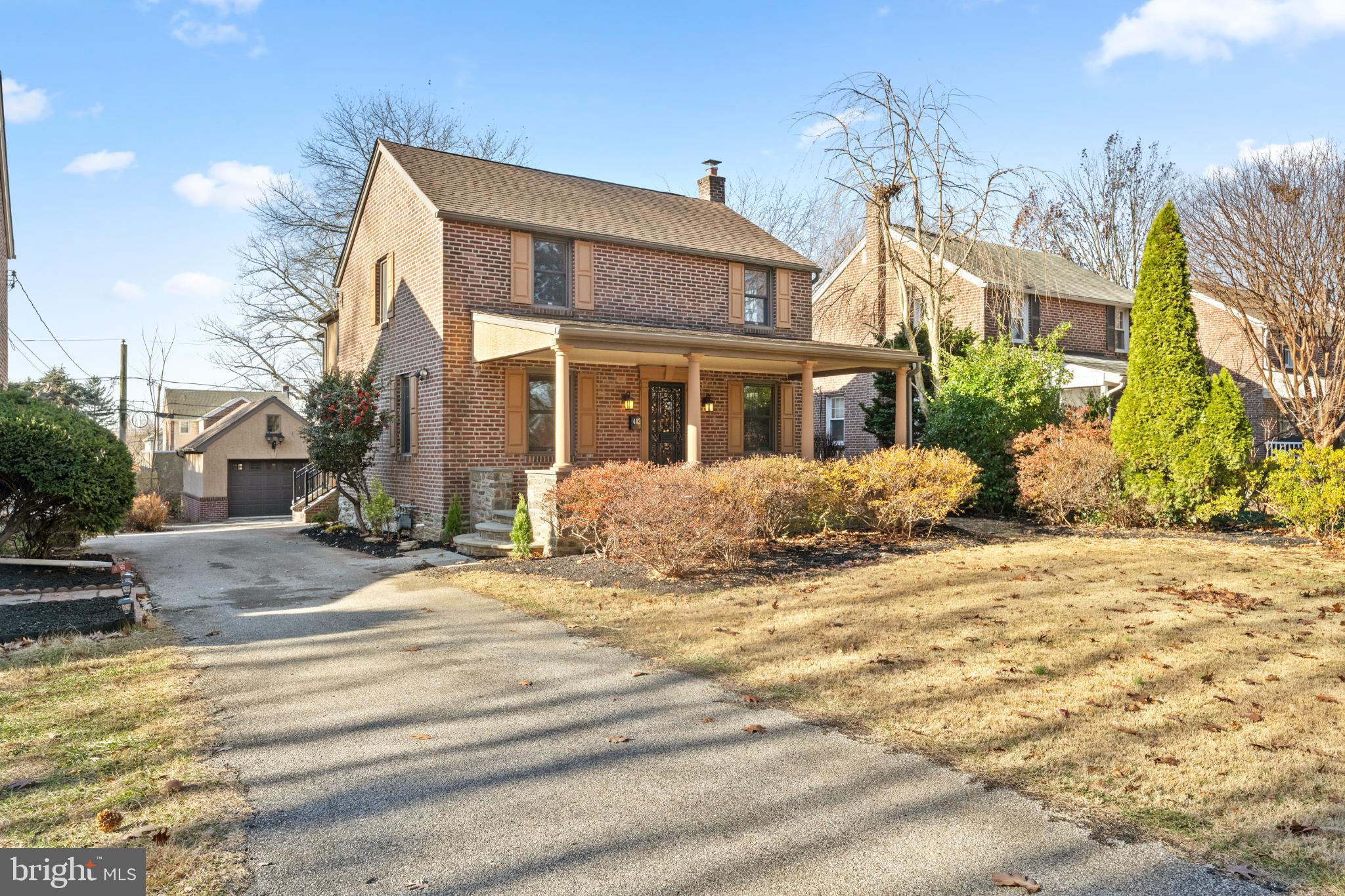 Welcome to 442 East Spring Avenue in Ardmore, perfectly situated facing the beloved South Ardmore Park, this home features a three-story addition (2012) and recent renovations, offering 4 bedrooms, 4 full bathrooms, and over 3,400 square feet of refined living space in the heart of the Lower Merion Township and School District within walking distance to multiple shopping, dining, houses of worship, and public transportation options. Enter through a stunning covered porch rebuilt using hand-picked fieldstone and blue flagstone. This beautifully expanded and meticulously updated brick colonial is brimming with warmth, character, and timeless charm. 

From the moment you step inside, you’ll appreciate the attention to detail—from the gleaming hardwood floors throughout the main level to the elegant arched doorways and custom millwork that echo the home’s classic colonial roots. The bright living room welcomes you with natural light, while the formal dining room flows seamlessly into an open-concept kitchen and breakfast room—ideal for modern everyday living. The updated kitchen includes custom white solid wood cabinetry, stainless steel appliances, and access to a mudroom, side entrance, and a stylish first-floor full bath.

The expansive family room is the heart of the home, with large windows and a striking gas fireplace with surround made from brick reclaimed from the home’s original 1940s structure. At the rear of the home, a sun-drenched sunroom—perfect as an office or lounge—offers peaceful views of the lush backyard and surrounding greenery.

Upstairs, hardwood floors continue through all four bedrooms. The expanded primary suite includes a spacious sitting area that could serve as an office, nursery, or dressing room, along with an updated ensuite bath. Three additional bedrooms share an updated hall bathroom, and a large hall closet provides bonus storage or can function as additional closet space for the primary suite.

The finished lower level includes a newly renovated full bath, laundry area, and flexible recreation space—ideal for play, fitness, or a media room. There’s also the option for a stacked laundry unit in the primary closet for added convenience.

Outside, enjoy morning coffee or evening sunsets from the beautifully rebuilt covered porch with views of South Ardmore Park. With direct access to the park’s playground, ball fields, tennis and basketball courts, picnic pavilion, and walking trails, this location supports an active, connected lifestyle. The oversized detached garage offers covered parking and generous storage options.



Don’t miss your chance to own this exceptional blend of historic charm, modern functionality, and a coveted park-facing setting. Schedule your showing today!