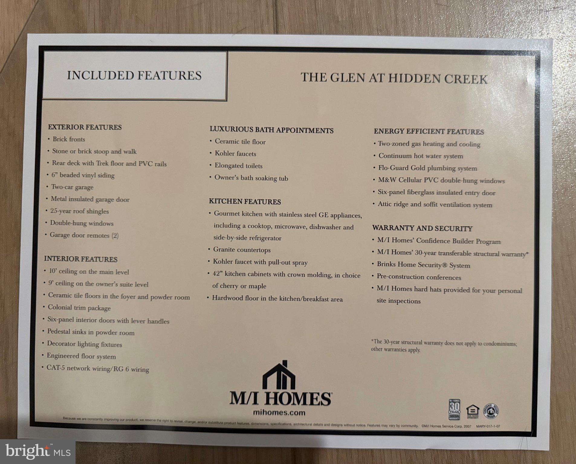 HIDDEN CREEK - Residential