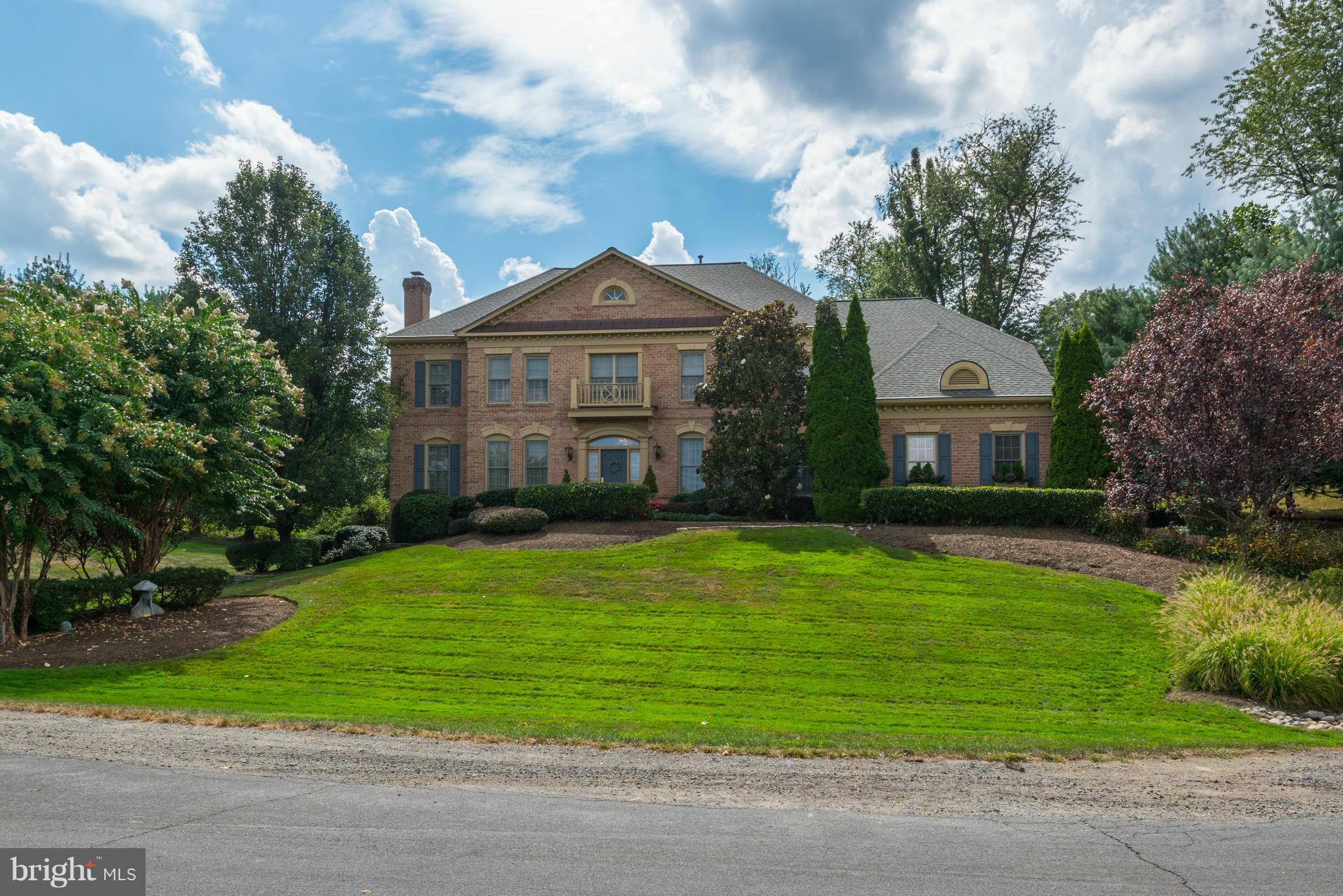 Absolutely stunning Colonial with 4 bedrooms, completely finished lower level, Gourmet Kitchen and large breakfast room with doors off to a tiered deck and beautiful backyard.  Many designer features and faux finishes make this home very special.  Great location off Route 7 and just miles from Tysons Corner, Dulles Corridor and Great Falls Village.