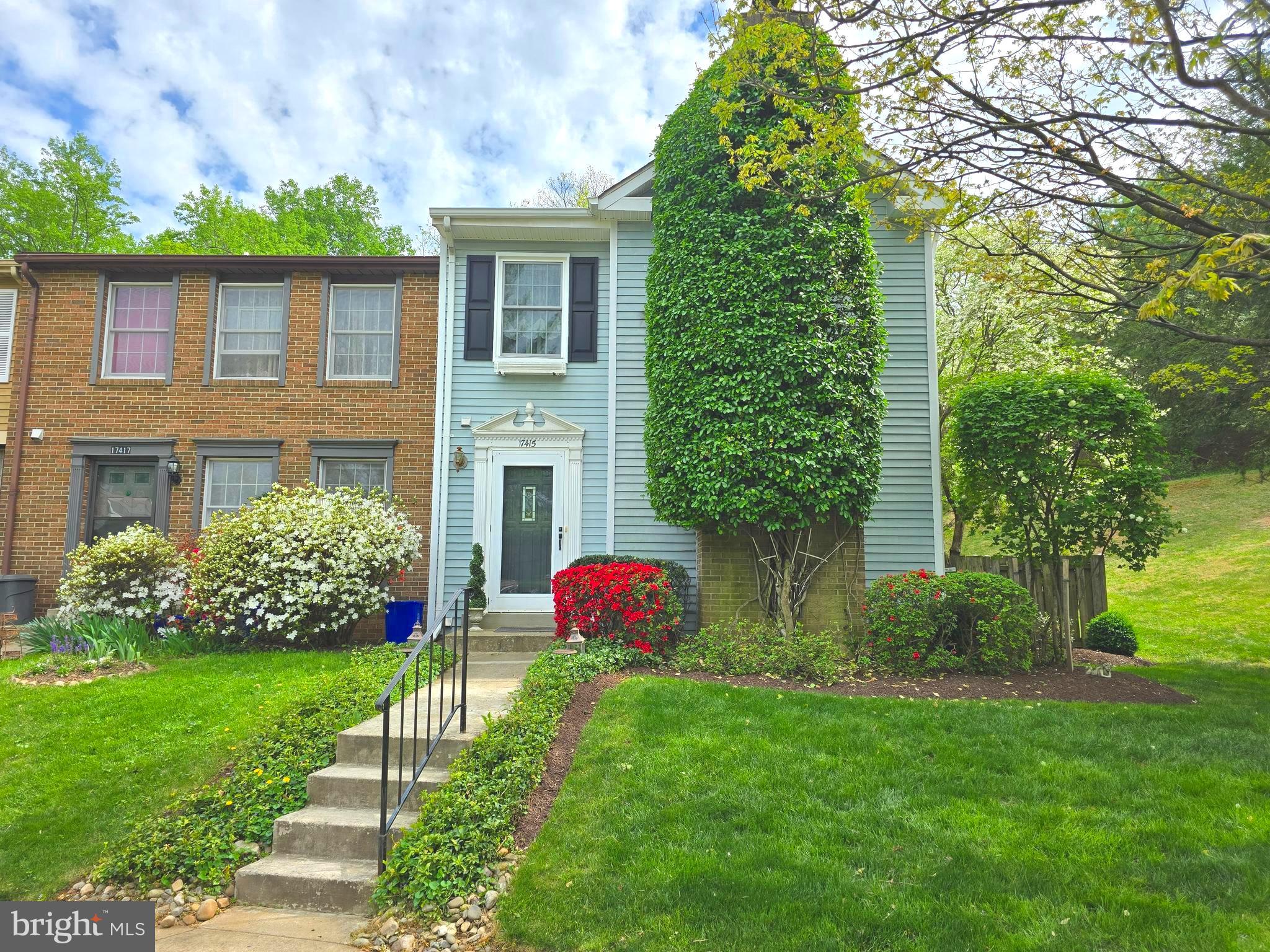 Welcome to this beautifully maintained end unit townhome tucked at the end of a quiet cul de sac in the Mill Creek neighborhood. Offering 3 bedrooms, 2 full baths, and 2 half baths, this home provides a spacious and flexible layout designed for both everyday living and easy entertaining. The main living areas feel bright and inviting, while the thoughtful layout allows for comfort and functionality across every level. A true highlight of this home is the beautiful backyard, complete with a deck and storage shed, creating the perfect setting for morning coffee, outdoor dining, or relaxing evenings in a more private, peaceful setting. Enjoy the added privacy of end unit living along with a location that keeps you connected. Just minutes to local parks, shopping, and dining, with a bus stop only a 5 minute walk away. Commuting is simple with access to the Metro by car, bike, or foot, as well as quick connections to ICC 200 and I 270. Mill Creek Towne Elementary School is just a 4 minute drive away. A wonderful opportunity to enjoy a comfortable lifestyle in a well located community with space to relax both inside and out. Come experience all this home has to offer.