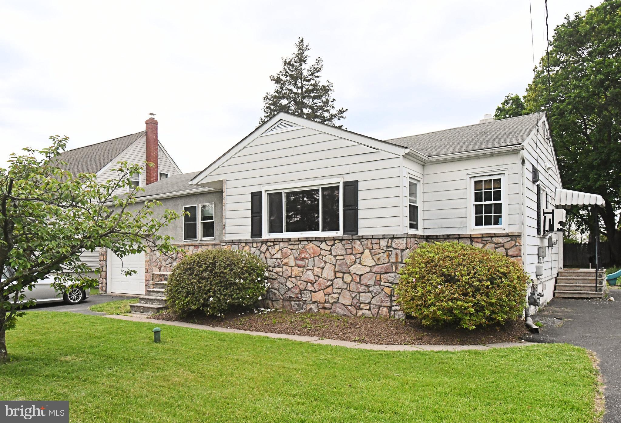 Welcome to this well-maintained 2-bedroom, 1-bath ranch home in a convenient Quakertown location. Set on approximately a quarter acre, this property offers a great opportunity for a first-time buyer or anyone looking for easy, one-floor living.
Inside, you’ll find a practical layout with a dedicated dining room that opens to a covered, enclosed back porch—perfect for enjoying morning coffee or relaxing in the evenings. The kitchen was remodeled about 15 years ago and offers solid functionality, while the home features a mix of laminate and carpet throughout.
The flat backyard provides usable outdoor space and is mostly fenced, making it ideal for pets, play, or gardening. A one-car garage adds additional storage, and the two separate driveways offer plenty of off-street parking—something you don’t always find at this price point.
Additional features include public water and sewer, a partial basement for storage, and low taxes for a single-family home—helping keep monthly costs more manageable.
Located just minutes from Rt. 309, downtown Quakertown, and local shopping, this home offers both convenience and value. With solid bones and the opportunity to make it your own over time, this is one worth seeing.