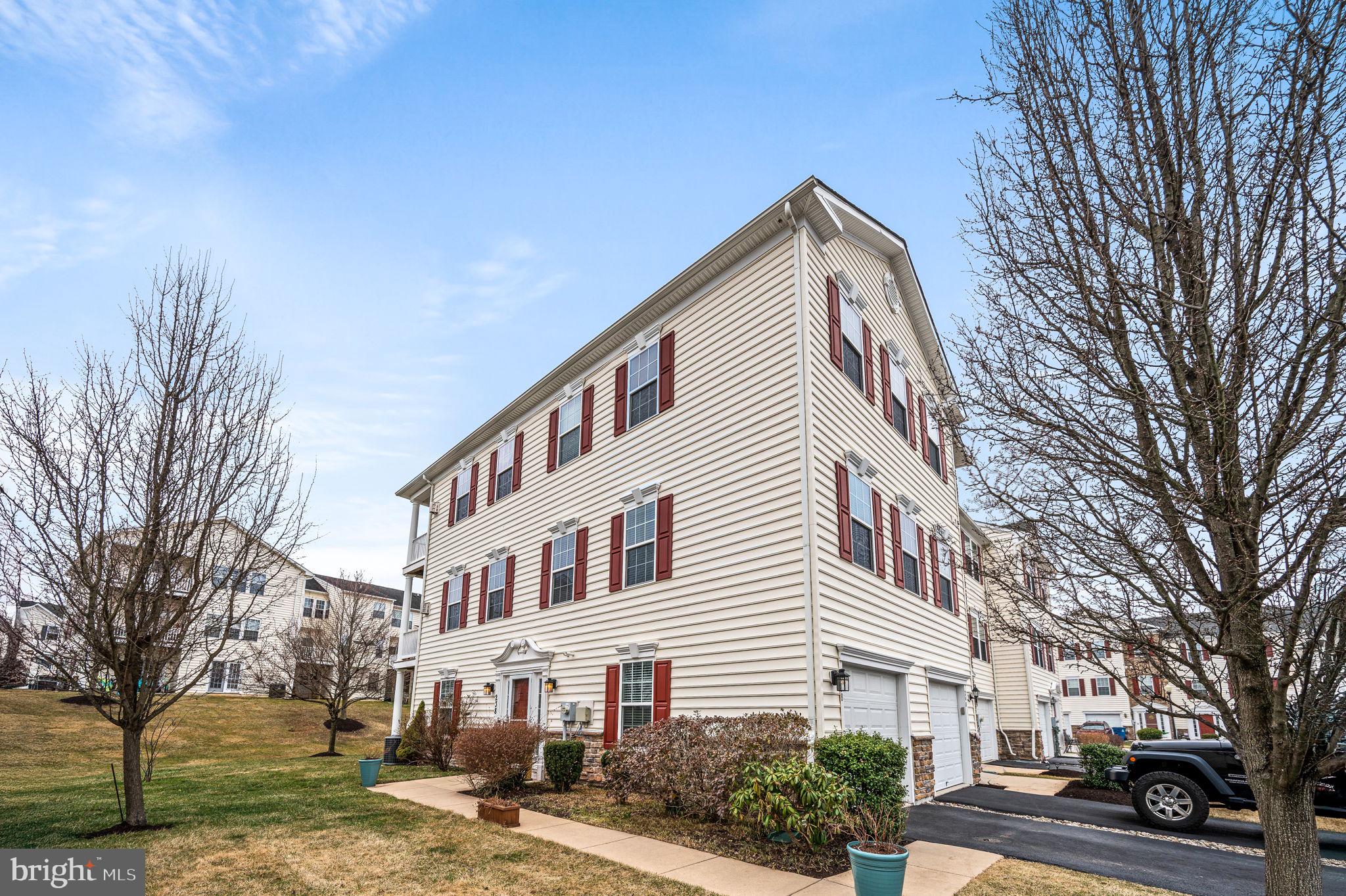 PLEASE NOTE: SATURDAY MARCH 22nd OPEN HOUSE IS CANCELLED. 
Located at 238 Bardel Drive in the desirable Round Hill community, this move-in ready,  two-story end unit  condominium  unit is packed with upgrades and modern conveniences.

Step inside to freshly painted neutral walls, elegant crown molding, and an abundance of natural light. The open-concept living room features a cozy gas stone fireplace, perfect for relaxing evenings. The kitchen boasts all-newer smart-controlled appliances some wi-fi compatible and even an oven with an air fryer, smart dial and it has wi-fi capability too!  Upgraded cabinets, oversized pantry and custom blinds and shades all throughout the home, to save you from that challenging task of installing.  Truly a fantastic set up to entertain and have a stress free lifestyle. 

The spacious primary suite includes two walk-in closets (not typical for this complex--this is an upgrade) and a beautifully updated en-suite bathroom with tons of light.  This level is complete with a guest bedroom and full hallway bath as well. Make sure to check out the laundry room on this level too, its one of my favorite areas of this home. It is complete with a smart tech front loading washer and dryer set with pedestals in Ivory and Rose gold trim...STUNNING!  Laundry day might be enjoyable for once. 

Downstairs, an expansive opportunity of finished space. Perhaps a third bedroom with its own entrance. Other units in the complex have closed in the wall, adjacent to the stairs and added an interior door or a barn door to make this a third bedroom. It could be a secondary tv space  to host friends to watch the Phillies hopefully go to the World Series or an epic home office….its complete with its own half bath as well (yet another upgrade).  Don't worry about getting groceries in the bad weather, this home has a single garage complete with interior access to the home.  

 This home offers so many updated features, to many to list here. It truly is a home filled with well thought out features and aesthetics with a designer flair.  238 Bardel offers so much flexibility for your needs, it is one to definitely put on your tour list.

Professional Photos to be added Tuesday. Come check us out at the Open House Wednesday from 5-7pm. Showings will start after the open house.