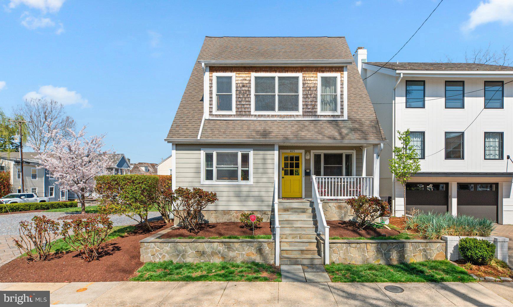 Live the Eastport dream in this charming and spacious 4-level Cape Cod, located perfectly in the heart of Eastport with stunning water views of Spa Creek. Situated on a premium double lot and offering coveted off street parking, this exceptional home is just steps from the water and offers endless coastal charm.

Step inside and discover a thoughtfully designed layout with a welcoming main living level offering a convenient and private home office, an updated kitchen complete with center island, granite countertops, white shaker cabinetry, and stainless steel appliances that seamlessly flows into the formal dining room and the open-concept great room beyond, all creating a perfect space for cozy nights in or entertaining family and friends. Travel to the bedroom level, where you'll find three generously sized bedrooms and two full, updated bathrooms. Two of these bedrooms offer a shared balcony. You can not miss the true show stopper- the top level primary suite – an entire level designed for relaxation and luxury. Wake up to breathtaking, expansive views of the Severn River from your private balcony. The suite features a large walk-in closet, and a spa-like en suite bathroom. Unwind in the soaking tub, appreciate the glass-enclosed tiled shower, and enjoy the convenience of a dual sink vanity. The outdoor space was designed with entertainment in mind with rear paver patio perfect for al fresco dining and relaxing in the coastal ambiance. The flat, open yard offers endless possibilities for play, gardening, or simply enjoying the outdoors just steps from the waters edge. Conveniently located in walking distance to delicious restaurants, charming shops and all that Annapolis has to offer. Live the Eastport lifestyle! Schedule your private tour today!