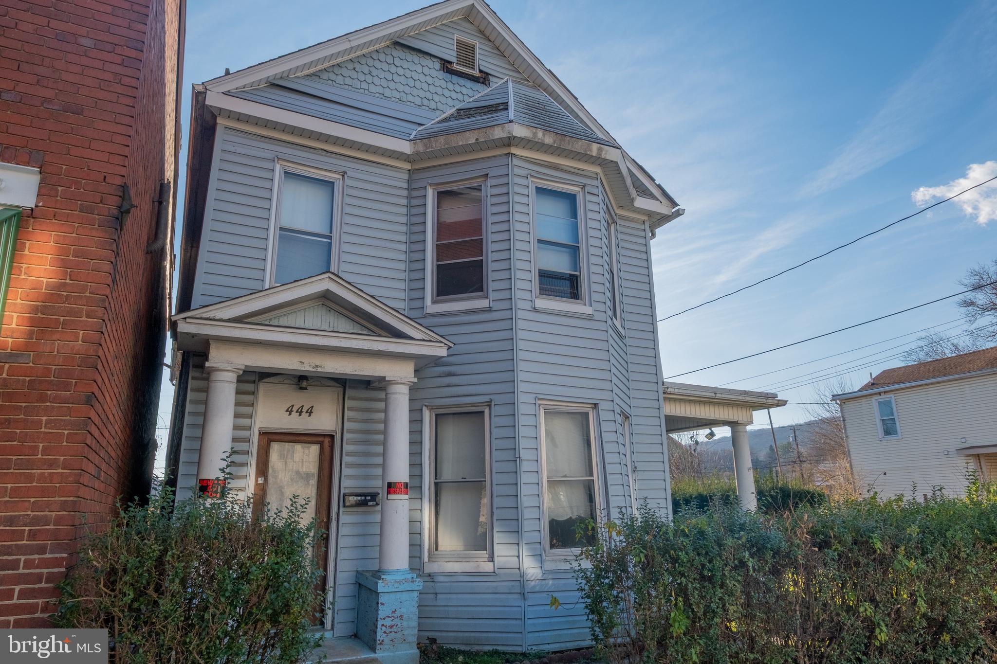 Welcome to 444 Columbia Street. This circa 1900 Victorian home has a flexible layout and is ready to be restored. Used as office space/storage on the first floor and a one bedroom apartment on the second floor, this home could continue to be used that way OR could be restored to a single family home. It features original built-in's, ornate tin ceilings and over 2,000 square feet. Plenty of off-street parking. Sold in AS IS condition. Can be purchased in a package with 440 Columbia St.