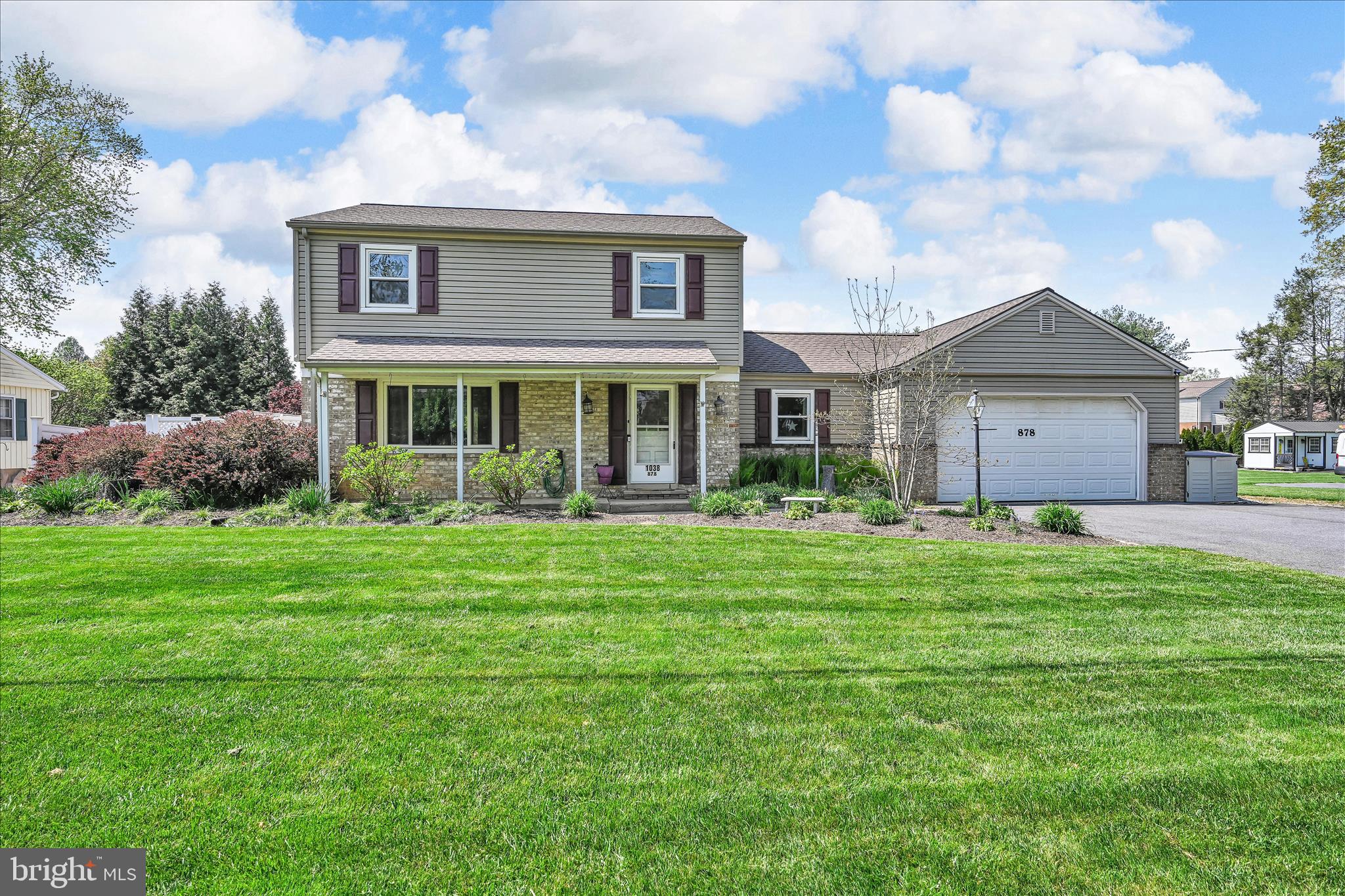 This beautifully maintained Landisville Colonial checks all the boxes! Located in the highly sought-after Hempfield School District and situated right across the street from the Four Seasons Golf Course, the location alone will win you over. Pull up to incredible curb appeal with lush landscaping, a covered front porch perfect for your morning coffee, and an attached garage; and that's just the beginning.
Inside, you'll love the warm, welcoming feel from the moment you step into the foyer. The living room is bright and spacious with gleaming hardwood floors, while the updated kitchen makes cooking a pleasure with granite countertops, crisp white cabinets, and a mosaic tile backsplash. Gather for meals in the sunny dining area and step right out the sliding glass door to the fenced-in backyard. A bonus family room gives you the extra space you've always wanted; perfect for movie nights, a playroom, or working from home.
Upstairs, the primary bedroom is your retreat with dual closets and the additional bedrooms offer plenty of space for the whole family.
If you've been searching for a home with charm, space, and a location you'll love, this is the one. Schedule your showing today!