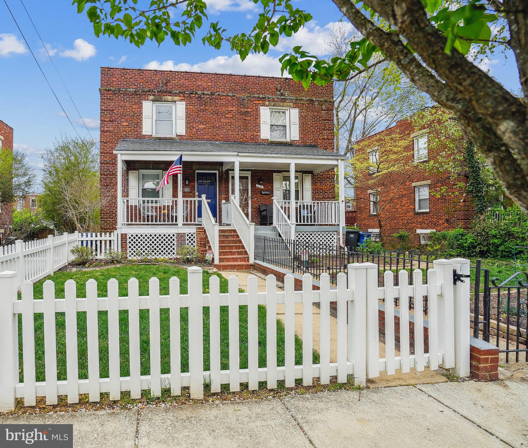 Welcome to this Terrific Urban, brick, semi-detached home.  This updated 2 Bedroom/2 Bath Gem is so close to King Street with EZ access to Braddock & King Street Metros and the MarcTrains.  
Along the lighted path, enjoy taking your fury friend(s) for a leisurely walk before retreating to your fully fenced back & front yards, porch and DECK!  
1604 Princess has been updated since owners (Realtor) purchased it in Dec. 2018!  Both bathrooms have been updated.  In 2023, the upstairs bath was totally gutted and remodeled ,which included new ceramic tile, bathtub, vanity and lighting as well as a new glass brick window that can open.  The Lower Level bathroom has a new vanity.  
The improvements also include installation of a 6 ft pressure treated wood fence around the back yard and a white vinyl fence in the front yard to give it charm, security and convenience.  Let's not forget the gorgeous deck that provides plenty of space for outdoor seating for all your entertaining!  Additionally, over the past several years, the Owners have improved the plantings & beds, as well as adding pavers for additional entertaining space .  At the same time, Owners poured a concrete extension to the existing parking pad that offers an extra "off street" parking space!  In a location so close to shops and restaurants as this is, that is a true Bonus!
This home boasts a Newly Painted large recreational space in the lower level with manufactured hardwood flooring and a full bathroom with shower.  
The main level flooring is also manufactured hardwood (installed in 2019) and the stairs & 2nd level has solid oak hardwood floors, which were just refinished.  Owners also built a good-sized closet in the primary bedroom and installed California Closet Systems in Primary and Secondary bedrooms.  There is a tremendous amount of storage in this lovely unit, which includes storage in a secondary room off the basement and more storage possibilities under the deck!
The exterior also got a facelift!  Just finished is the repair to the porch columns and both the porch and the back addition have been painted.
The HVAC system was replaced in January 2019 and has received maintenance per a yearly service agreement since then.
All the appliances are stainless steel and the garbage disposal was replaced in 2024.  Although all the appliances work well, the Owners are offering a One Year Home Warranty for additional peace of mind!
Move in and enjoy a great summer of city living!  Join the community pool just behind the property and get ready to bbque!
This is a great find!