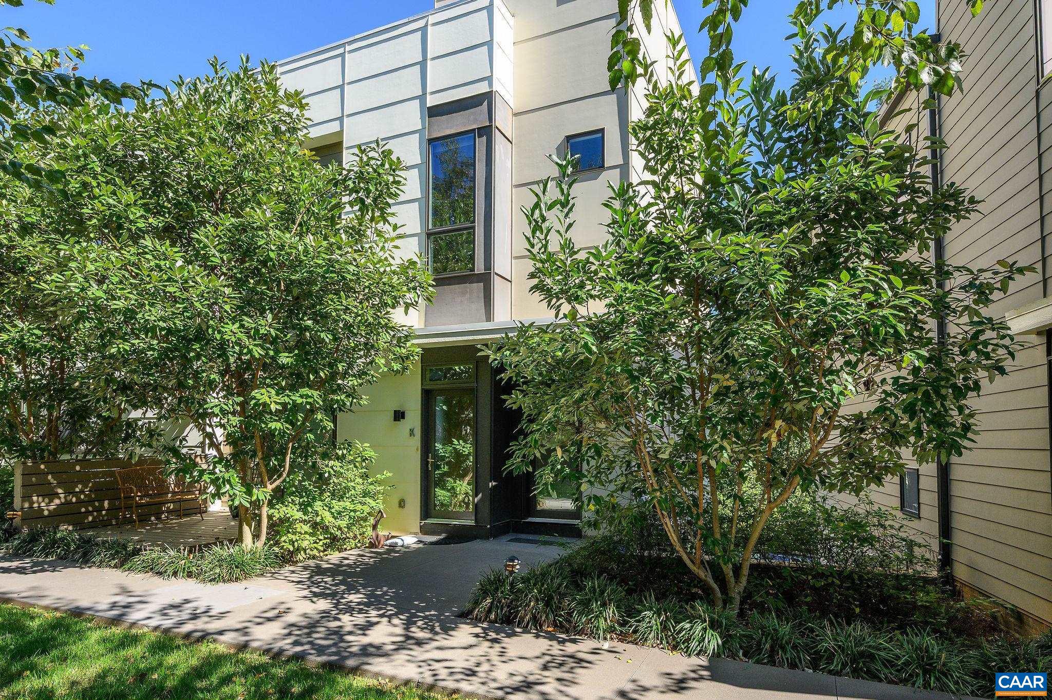 Stroll to the Historic Downtown Mall and enjoy boutique shopping, live music and fabulous dining from this beautifully designed Greenbuilt condo completed in 2019. Surrounded by native plants and trees in the landscaped courtyard, the maintenace free condomimium blends modern living with a connection to nature. Soaring ceilings and expansive windows fill the great room and open kitchen with natural light. The primary suite is complemented by two additional bedrooms and a full bath offering comfort and flexibility. A private rooftop terrace provides a spectacular retreat with panoramic views of the city skyline, mountains and gardens?perfect for entertaining or quiet relaxation.,Quartz Counter