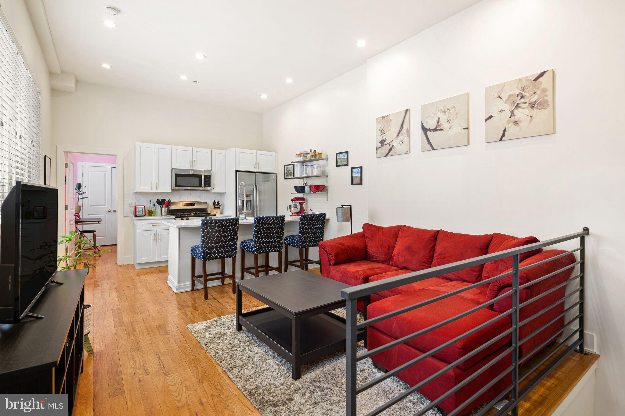 Step into this beautifully renovated home at 2352 Federal St, Unit 1, Philadelphia, PA 19146 for the first time and enjoy the perfect blend of modern finishes and effortless living in the heart of Point Breeze. ENTRYWAY: You are welcomed with easy street access right at the front door and immediately notice the impressive high ceilings on the first floor that create a bright, open, and airy atmosphere. LIVING ROOM: The spacious living area features gorgeous hardwood floors, excellent natural light, and an open floor plan perfect for relaxing and entertaining. KITCHEN: Flowing seamlessly from the living room, the modern kitchen offers shaker style cabinetry, quartz counter, stainless steel appliances and ample space for preparing meals. BEDROOM 1: Just down the hall, the generously sized first bedroom provides plenty of room along with ample closet space and great natural light. In the lower level, BEDROOM 2: The second bedroom is equally spacious and comfortable with the same thoughtful layout and generous closet space. BATHROOM: The updated full bathroom delivers clean, modern finishes for everyday convenience. IN-UNIT LAUNDRY: Convenient in-unit washer and dryer complete this wonderful unit. Located in the highly desirable Point Breeze neighborhood, close proximity to Penn & Drexel, you’ll enjoy its rapid growth, fantastic restaurants and cafes, nearby parks, strong sense of community, and excellent walkability with easy access to Center City, public transportation, and major highways.

Seller is offering some home furnishings for sale, please see attachment.