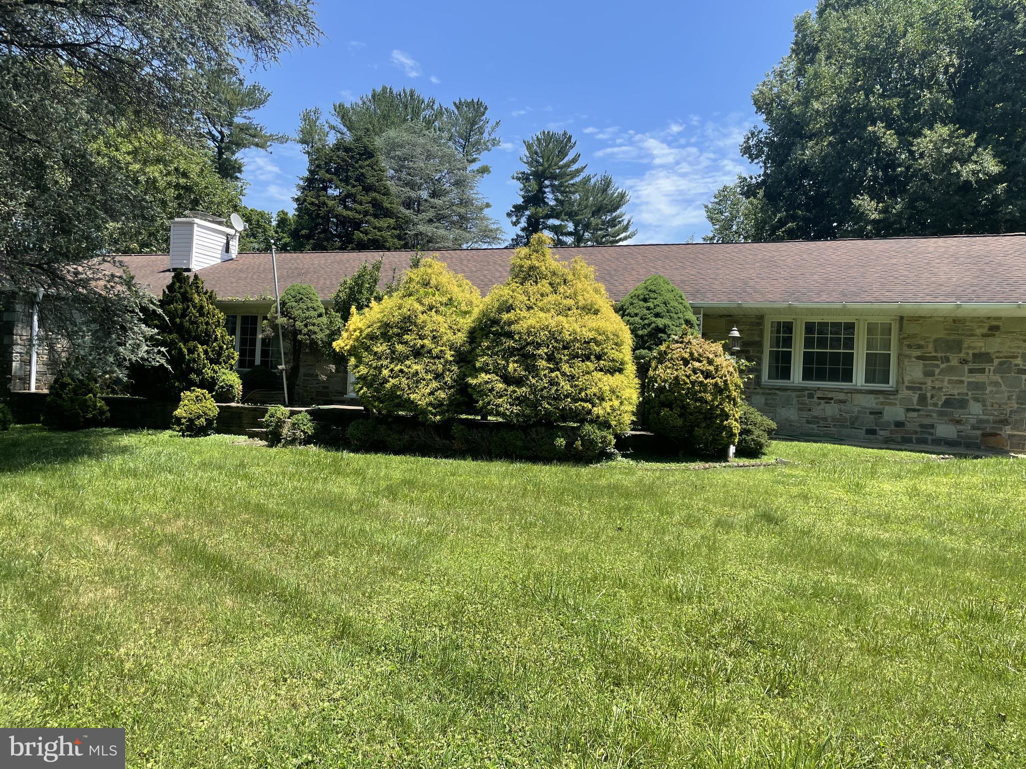 Welcome to 500 Stratford Ct in Hampton! This is a rare opportunity to purchase one of the largest lots in the neighborhood and be this close to town.  This stone rancher is perfectly centered on an expansive 2.5-acre corner lot just off Dulaney Valley Road in Towson, MD.  You get the best of both worlds- privacy as if in the country while being minutes to everything! All totaled, once the basement is finished you would have the possibility of 4,600 sq ft of living space!  If you need a larger home the ability to bump out or add a second floor is possible.  This home also has an in-ground pool with a depth of up to 15 ft. The pool hasn't been opened in a few years but is believed to be in good condition.  Home is on county water and sewer.  Boiler replaced in 2022, hot water heater in 2020.  Bring your contractor, architect, designer to reimagine this incredible home and design something to your custom taste!