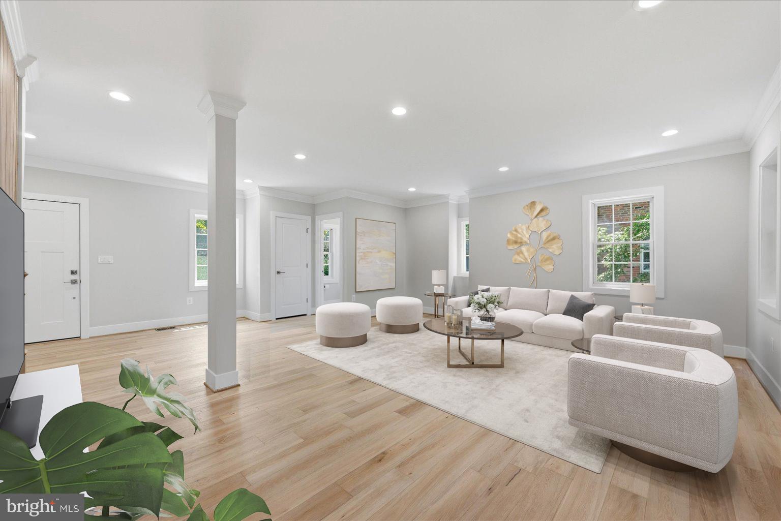 A rare offering at this price point. Nestled on one of Cleveland Park's most coveted residential streets, 3517 Rodman St places you within a short walk of the Washington National Cathedral, the Smithsonian's National Zoo,  Rock Creek Park's best trails, the Cleveland Park Red Line Metro, and some of the best dining in the city. Hearst Elementary School — one of DC's highest-rated public schools — is also a few minutes' walk away. This is one of Washington's great addresses, and it shows in every direction you look.
Now add a full-gut renovation executed to a luxury standard rarely seen at this price point. From the studs out, home systems, surface, and finishes have been replaced with premium upgrades throughout — a designer kitchen with premium countertops, custom soft-close cabinetry, and high-end integrated appliances; a spa-inspired primary bath with designer tile work, frameless glass, and freestanding tub; wide-plank floors throughout; and custom trim that elevates every room. The primary suite also features a wood-burning fireplace and a custom oversized dressing room.
Then there are the two gorgeous, oversized, full-width screened porches — a rare and spectacular feature that transforms how you live in this home. Whether you're hosting an outdoor dinner party, sipping your morning coffee near the tree canopy, setting up a peaceful work-from-home retreat, or letting the kids play in a bug-free outdoor sanctuary, these porches deliver a true four-season lifestyle that most DC homes simply cannot offer. 
All-new Andersen windows and doors, a new roof and an EV-ready garage with premium floors complete the picture.
At this price point, a fully finished in-law suite is a very rare find  — offering flexibility for multigenerational living, guests, or an au pair. For a fully done luxury renovation in one of DC's top neighborhoods, this is the most compelling value in Upper Northwest DC. Virtual staging.