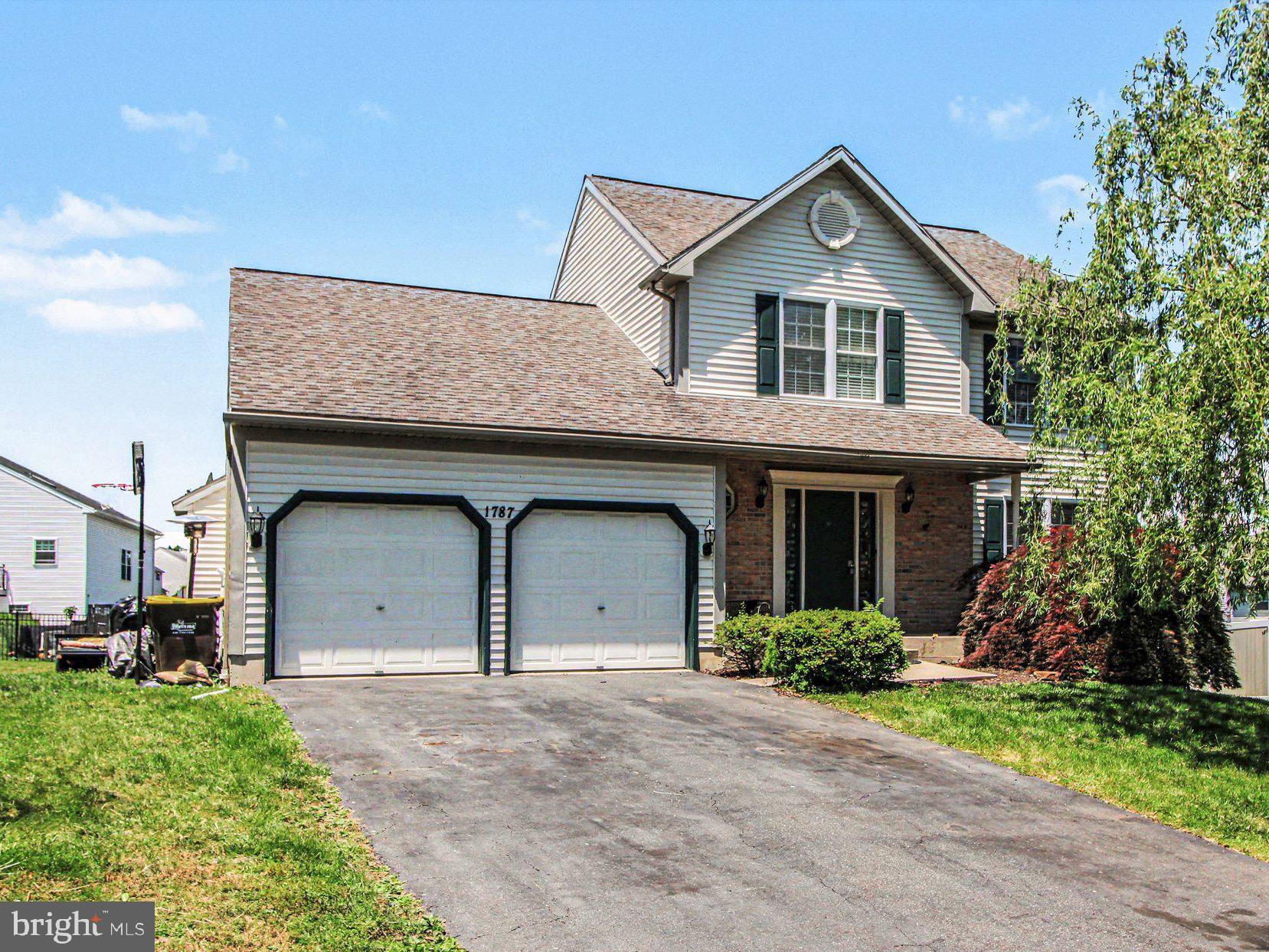 Welcome to 1787 Joanne Ct, a beautifully maintained 4-bedroom, 3.5-bath detached home in Cherry Tree Farms offering the perfect blend of space, comfort, and outdoor enjoyment. Located in the desirable Pottsgrove School District, this inviting residence features multiple living areas, thoughtful updates, a finished lower level, and exceptional outdoor spaces ideal for everyday living and entertaining.
From the moment you arrive, the attractive curb appeal, mature landscaping, and welcoming front entry make a lasting impression. Inside, a bright and functional layout begins with a formal dining room accented by crown molding and large windows that fill the space with natural light. The spacious family room serves as the heart of the home, featuring soaring vaulted ceilings, skylights, a cozy fireplace, and an open, airy feel.
The kitchen offers abundant cabinetry, stainless steel appliances, generous counter space, and a center island that naturally brings family and guests together. Easy access to the rear deck makes outdoor dining and summer gatherings a breeze.
Upstairs, the primary suite provides a peaceful retreat with a vaulted ceiling, walk-in closet, and private bath with a double vanity. Two additional bedrooms and a full hall bath offer comfortable accommodations for family, guests, or a home office.
The finished lower level adds valuable living space with a recreation room, a fourth bedroom, an additional full bathroom, and flexible space ideal for a media room, gym, playroom, or guest suite. Please note that the shower in the basement bathroom is currently not operable.
Outside, enjoy your own backyard retreat. An elevated deck overlooks the yard, complete with an above-ground pool, storage shed, and plenty of space for recreation, gardening, or entertaining.
Additional highlights include a two-car attached garage, ample driveway parking, and a convenient location near shopping, dining, parks, and major commuter routes.
Offering comfortable living spaces, versatile functionality, and inviting outdoor amenities, 1787 Joanne Ct is ready to welcome you home.