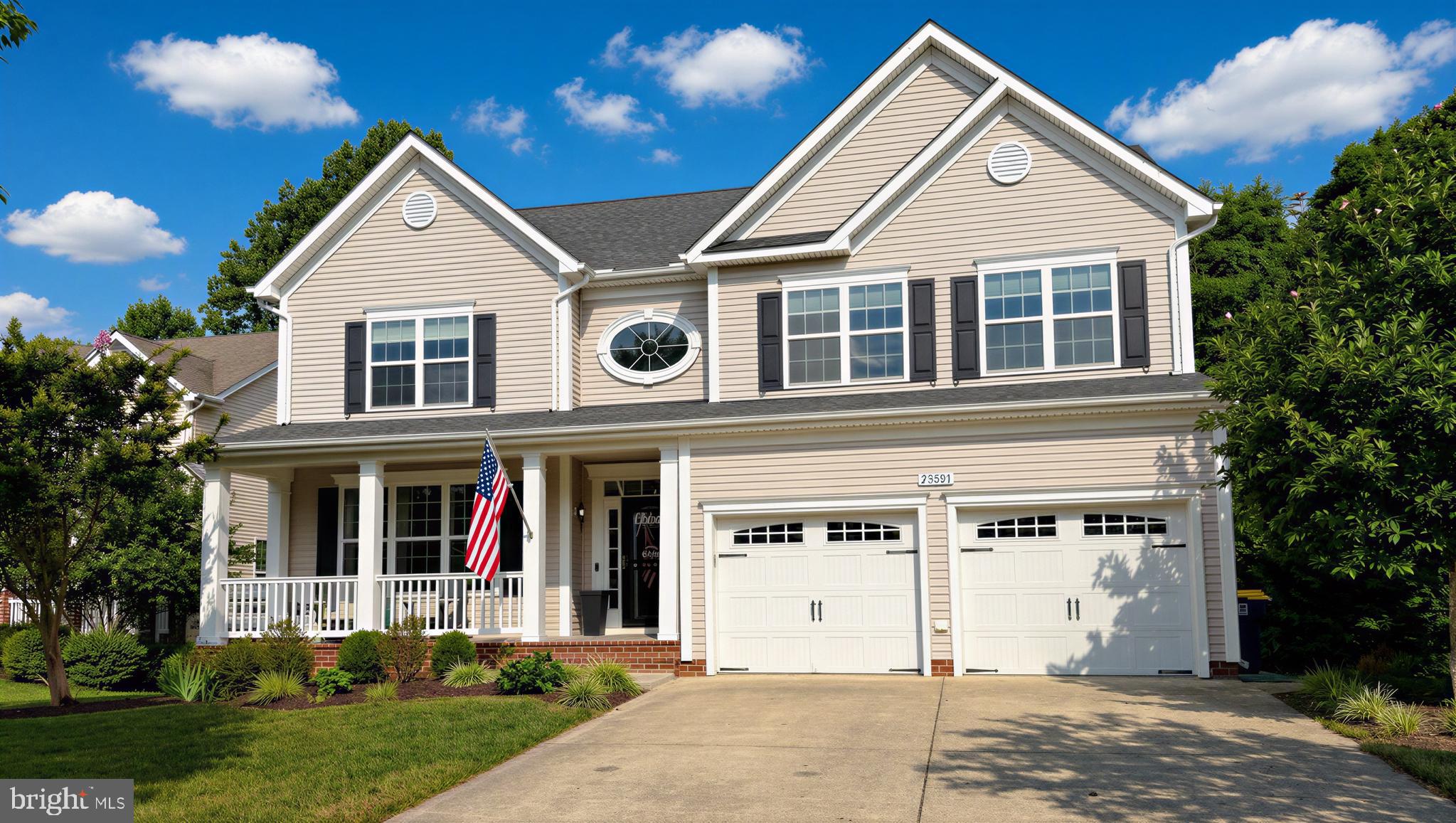 Welcome to this well-maintained Belmont model in the desirable Leonard's Grant community, tucked toward the back of the neighborhood and featuring a large fenced backyard and composite deck—perfect for outdoor entertaining and everyday enjoyment.
Upon entering, you're greeted by a grand staircase and a front living room with built-in bookshelves that flows seamlessly into the formal dining room and kitchen. The spacious gourmet kitchen offers double ovens, ample cabinetry, and an eat-in area that opens to the comfortable great room with a gas fireplace.
The main level also includes a powder room and a convenient laundry room that doubles as a mudroom just off the garage. Upstairs, the generous primary suite features a large bedroom, a private bath with a corner soaking tub and oversized shower, and plenty of space to relax. Three additional bedrooms complete the upper level.
The finished basement provides additional living space, including a fifth bedroom, along with abundant unfinished storage space. With no carpet anywhere in the home, this property offers easy maintenance and a clean, updated feel.