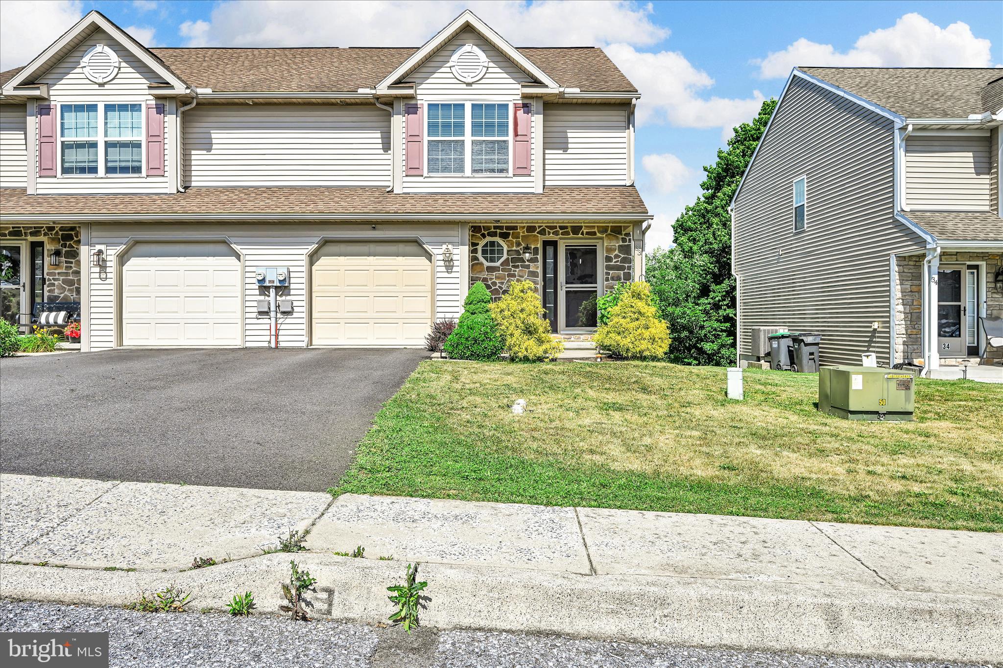 Welcome home to this beautifully maintained 3-bedroom, 2.5-bath, located in the desirable Blue Mountain School District! Offering spacious and comfortable living, this home features an inviting open-concept layout with a bright living area, well-appointed kitchen, and generous dining space perfect for everyday living and entertaining. The primary suite includes its own private bath, while two additional bedrooms provide plenty of room for family, guests, or a home office. Step outside to enjoy the rear patio and elevated deck where you'll be treated to wonderful views—an ideal spot for morning coffee or relaxing at the end of the day. Additional highlights include an attached garage, ample storage, and low-maintenance living in a convenient location close to schools, shopping, and major routes. Move-in ready, this home is one you won't want to miss!