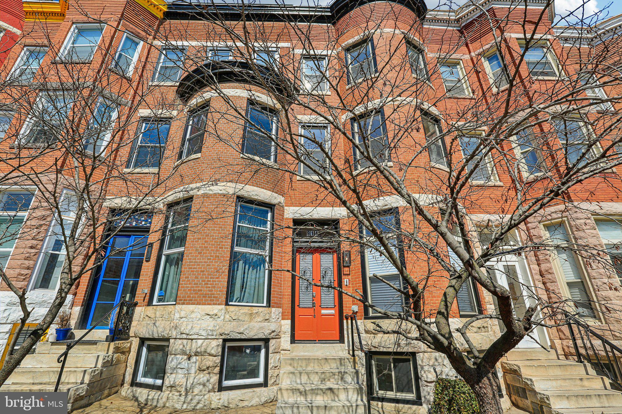 PRICE REDUCED $25,000! Welcome to this charming brick rowhome offering the perfect blend of classic character and modern updates. Inside, beautiful wood floors and a seamless open floor plan create a warm, inviting atmosphere, anchored by stunning exposed brick walls that add timeless character throughout.

The main level features a spacious living area and an elegant dining room that flows effortlessly into the gourmet kitchen. Designed for both style and function, the kitchen boasts gorgeous wood cabinetry, granite countertops, stainless steel appliances, recessed lighting, a classic subway tile backsplash, and a breakfast bar perfect for casual dining. From the kitchen, step directly out onto the private back deck—a seamless outdoor extension of your living space.

The fully finished basement adds versatile living area, complete with a wet bar and a full bathroom. Upstairs, the entire top level is dedicated to a private, suite-like retreat featuring a spacious bedroom and an exceptionally large, modern bathroom, providing excellent separation from the rest of the home. All bathrooms throughout the property have been tastefully updated.

Perfectly located in Baltimore City, you'll enjoy quick access to I-83, Camden Yards, M&T Bank Stadium, and the Inner Harbor, while being just moments away from the scenic trails of Druid Hill Park and the Maryland Zoo. Don't miss this incredible new value!