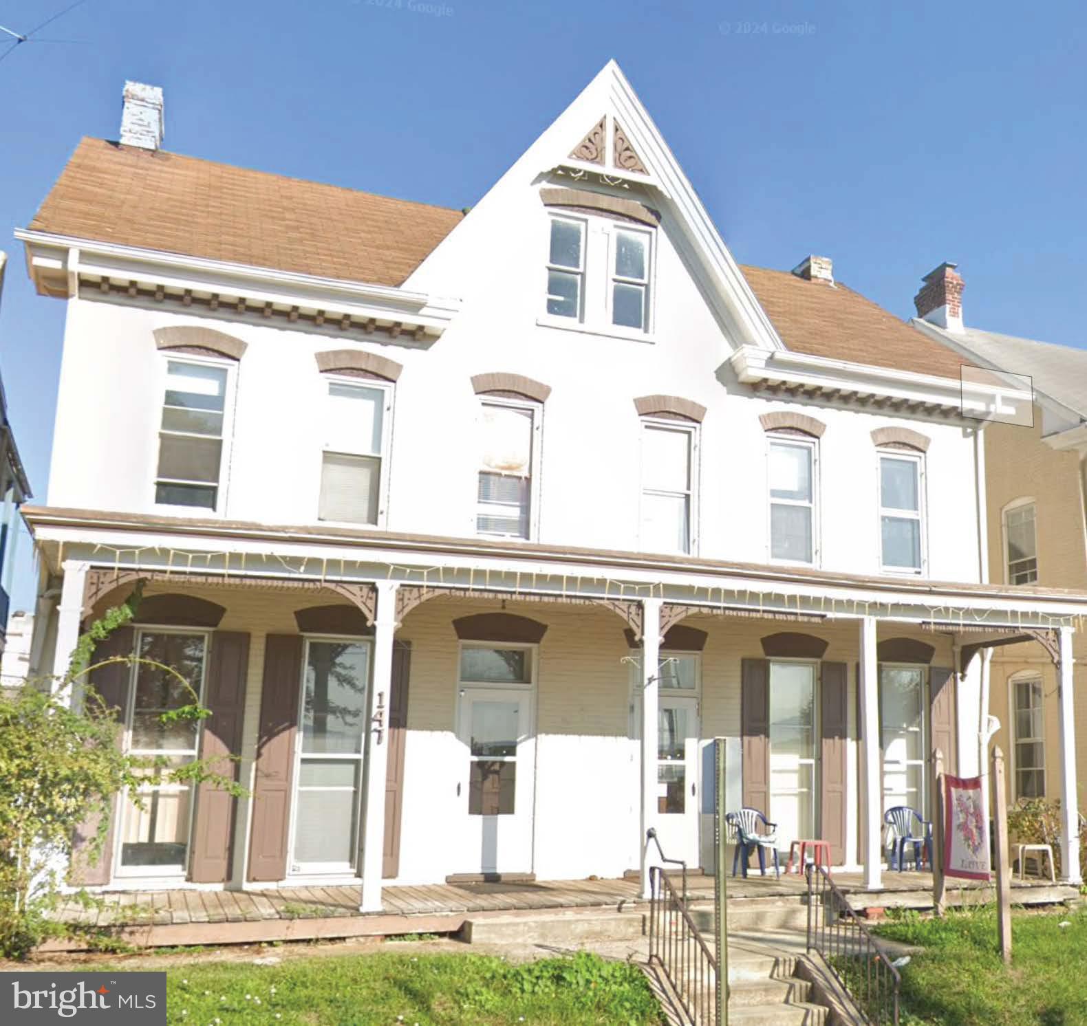 Cash offers only! This property was previously a duplex. There may be a possibility of turning this single family property back into a duplex. Check with local zoning office.  Located in the heart of Hagerstown, this spacious former assisted living facility offers a unique investment and redevelopment opportunity. Featuring 8 bedrooms and 3 full bathrooms, the property is well-suited for a variety of community-based residential uses. The layout provides generous common areas, multiple private rooms, and functional space adaptable to numerous configurations. While the property requires significant renovation and updates, it presents tremendous upside for the right buyer with vision. For investors comfortable with renovation and licensing processes, this property offers the opportunity to acquire at a value price, improve, stabilize, and generate strong long-term returns. The  electricity is off, bring a flashlight with you.