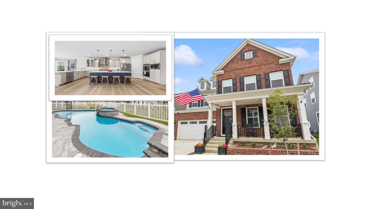 Move-in ready and beautifully upgraded, welcome to 128 Stilly Way — a barely lived-in showpiece located in Annapolis’ sought-after Parkside Preserve community. Built in 2024 and offered in pristine condition, this exceptional residence combines the advantages of brand-new construction with the convenience of immediate enjoyment. No builder delays, no design center decisions, and no construction process — every upgrade, structural enhancement, and premium finish has already been thoughtfully selected and completed including a pool.
One of the home’s most extraordinary features is its private backyard retreat. Situated in one of only three lots in the entire community approved for a full-size pool, this property offers a rare opportunity to enjoy resort-style outdoor living right at home. The custom heated saltwater pool and spa create a true luxury experience, with additional gas piping already in place for a future outdoor kitchen.
The highly sought-after Fitzgerald model was built at the highest level with structural bump-outs that create expansive, light-filled living spaces enhanced by oversized windows and soaring 9-foot ceilings. The open-concept main level is ideal for both everyday living and entertaining, anchored by a stunning gourmet kitchen featuring upgraded cabinetry, premium countertops, and high-end appliances. Spacious living and dining and areas flow seamlessly to the composite deck, creating effortless indoor-outdoor living and entertaining space. A charming full front porch bricked adds timeless curb appeal and a warm welcome.
Upstairs, beautifully appointed bedroom suites and spa-inspired baths continue the home’s sophisticated aesthetic and attention to detail. Every space has been carefully designed to feel elevated, comfortable, and functional. Includes additional living space on bedroom level.
The fully finished walk-out lower level is a true extension of the home and a standout feature of the property. Offering a possible fifth bedroom, full bath, and expansive recreation area, this level is perfectly suited for guests, multigenerational living, a home gym, or movie nights. Direct backyard access further enhances the seamless connection between indoor and outdoor spaces.
Perfectly located just minutes from historic downtown Annapolis and Eastport, with convenient access to major commuter routes, shopping, dining, and waterfront attractions, this exceptional home offers luxury, convenience, and modern living in one of Annapolis’ most desirable new communities. Come see this beautiful home that all you have to do is move in!