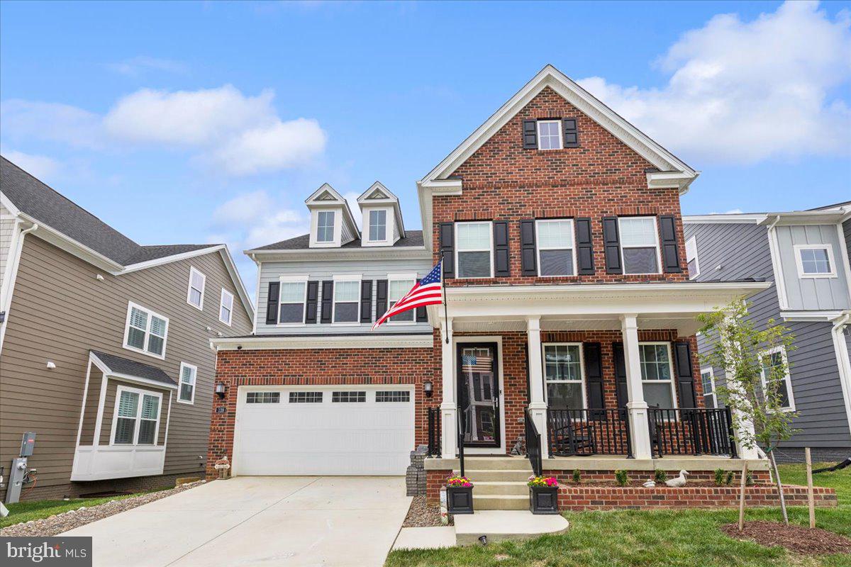 Move-in ready and beautifully upgraded, welcome to 128 Stilly Way — a barely lived-in showpiece located in Annapolis’ sought-after Parkside Preserve community. Built in 2024 and offered in pristine condition, this exceptional residence combines the advantages of brand-new construction with the convenience of immediate enjoyment. No builder delays, no design center decisions, and no construction process — every upgrade, structural enhancement, and premium finish has already been thoughtfully selected and completed including a pool.
One of the home’s most extraordinary features is its private backyard retreat. Situated in one of only three lots in the entire community approved for a full-size pool, this property offers a rare opportunity to enjoy resort-style outdoor living right at home. The custom heated saltwater pool and spa create a true luxury experience, with additional gas piping already in place for a future outdoor kitchen.
The highly sought-after Fitzgerald model was built at the highest level with structural bump-outs that create expansive, light-filled living spaces enhanced by oversized windows and soaring 9-foot ceilings. The open-concept main level is ideal for both everyday living and entertaining, anchored by a stunning gourmet kitchen featuring upgraded cabinetry, premium countertops, and high-end appliances. Spacious living and dining and areas flow seamlessly to the composite deck, creating effortless indoor-outdoor living and entertaining space. A charming full front porch bricked adds timeless curb appeal and a warm welcome.
Upstairs, beautifully appointed bedroom suites and spa-inspired baths continue the home’s sophisticated aesthetic and attention to detail. Every space has been carefully designed to feel elevated, comfortable, and functional. Includes additional living space on bedroom level.
The fully finished walk-out lower level is a true extension of the home and a standout feature of the property. Offering a possible fifth bedroom, full bath, and expansive recreation area, this level is perfectly suited for guests, multigenerational living, a home gym, or movie nights. Direct backyard access further enhances the seamless connection between indoor and outdoor spaces.
Perfectly located just minutes from historic downtown Annapolis and Eastport, with convenient access to major commuter routes, shopping, dining, and waterfront attractions, this exceptional home offers luxury, convenience, and modern living in one of Annapolis’ most desirable new communities. Come see this beautiful home that all you have to do is move in!