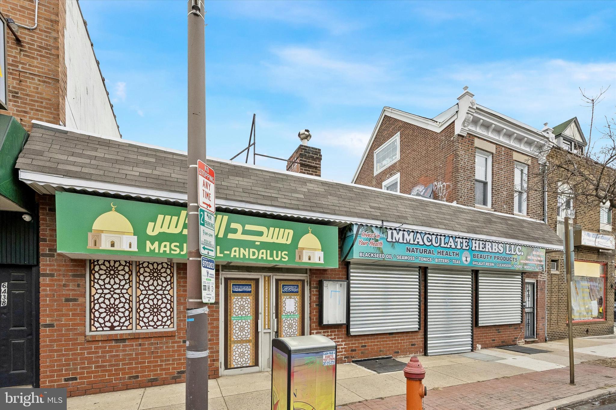 A versatile mixed-use property located on Rising Sun Ave with excellent potential for commercial or residential use. The property includes two newly renovated buildings at 6440–6442, featuring a residential unit above and the possibility to add a fourth unit.

Most units are currently leased, generating $4,950 per month, with tenants responsible for all utilities. One unit that was previously rented for $3,000 per month has just become vacant, offering an opportunity for an owner-user or new tenant at market rent.

Recent major renovations (2024–2025) were completed to help ensure long-term, low-maintenance ownership.

Current rental breakdown:

Unit 1: $2,000/month – lease expires December 2029(Mosque)

Unit 2: Vacant – previously rented for $3,000/month (had annual $150 increases)

Unit 3: $1,950/month – lease expires December 2026(Residental unit)

Basement: $1,000/month – month-to-month lease

All lease documents are available upon request.
