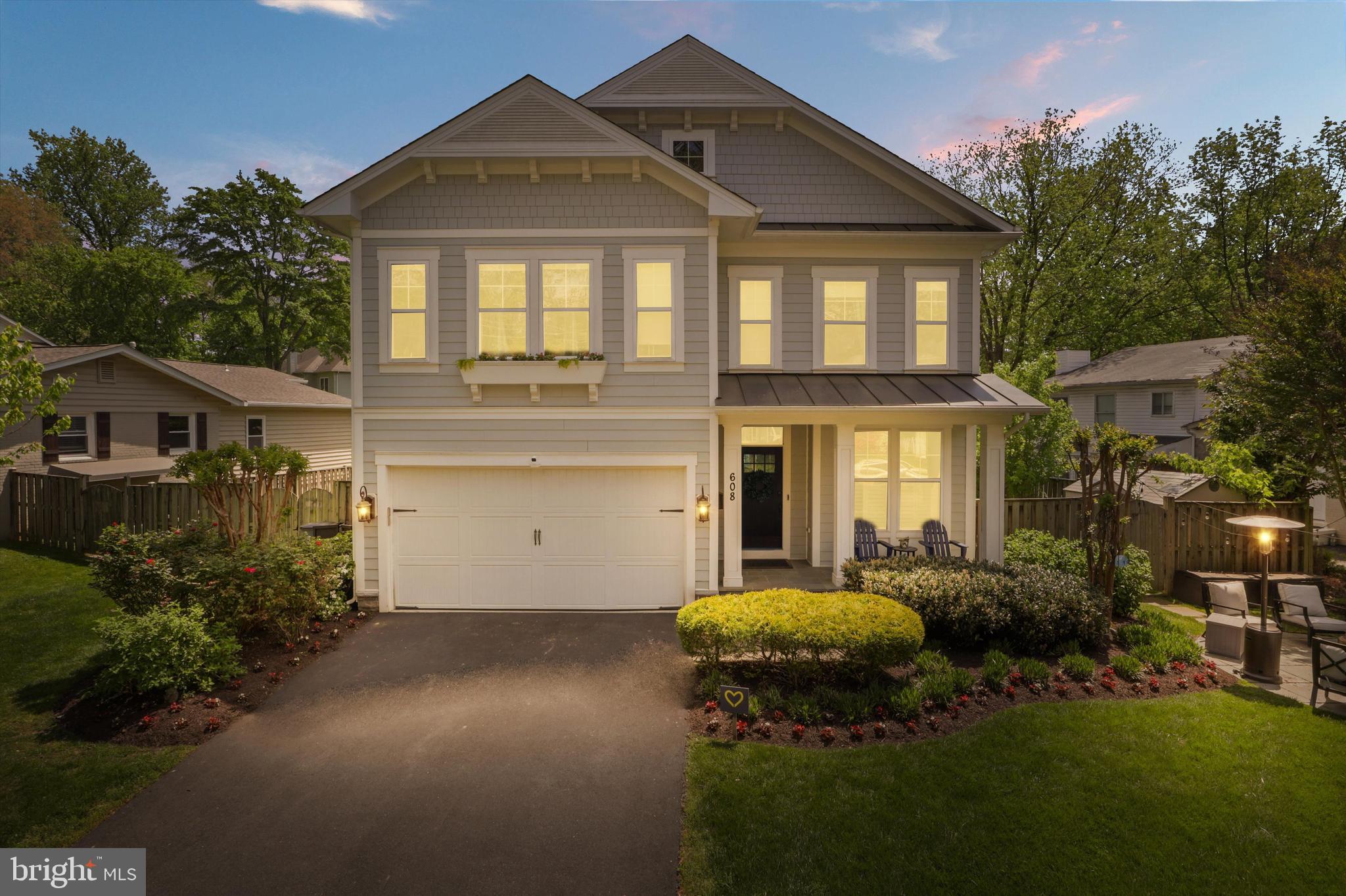 DON’T MISS THIS ONE-OF-A-KIND OPPORTUNITY!  Immaculate Craftsman-style home, built by Evergreene Homes in 2014, shows like a model. This home sits on a cul-de-sac where kids play on the street stress-free. Spectacular front yard patio ideal for smores nights or just chilling in the evenings. The home offers over 4,000 square feet with beautifully refinished oak hardwood floors throughout. The main level features a Chefs Deluxe kitchen, eat-in kitchen space, separate formal dining room, with a butler’s pantry, a very comfortable family room with a high-end modern fireplace, large mud room off the two-car garage entrance, a powder room, and a private office. Walk out to a large composite deck with an extensive, beautifully manicured, flat backyard.

The upper level offers a large primary bedroom with its ensuite luxury bathroom and two walk-in closets. Three more bedrooms, two additional full bathrooms and an upper-level laundry room complete the upstairs.

The full, walk-up basement with brand new carpet, includes a 5th bedroom with full bath and a dream open rec room space with second fireplace and a bar area with wine refrigerator, perfect for movie nights, games nights, entertainment, and gatherings.

This home includes some unique features to highlight: Solar cells, which will give the new homeowner a median electric bill of approximately $9.25/mo, a State-of-the-Art Security System and home automation with absolutely all the bells and whistles, a brand-new Halo5 whole-house water filtration system.   A membership to Vienna Aquatic Club will be conveyed with the home and is right around the corner.
 
Located just blocks from the Vienna Metro, Nottoway Park, Meadow Lane Park, Vienna Dog Park and easy access to 66, 495, and Tysons Corner, while still a short bike ride to beautiful Town of Vienna’s shops and restaurants on Maple Ave and Historic Church Street.  Come live in what many consider to be one of the best family-friendly, small-town feel communities in Northern Virginia, with top rated schools, beautiful parks, and town festivities throughout the year, like Viva! Vienna! Oktoberfest, Chillin’ on Church, the Halloween Parade and so much more.  This home is truly special!