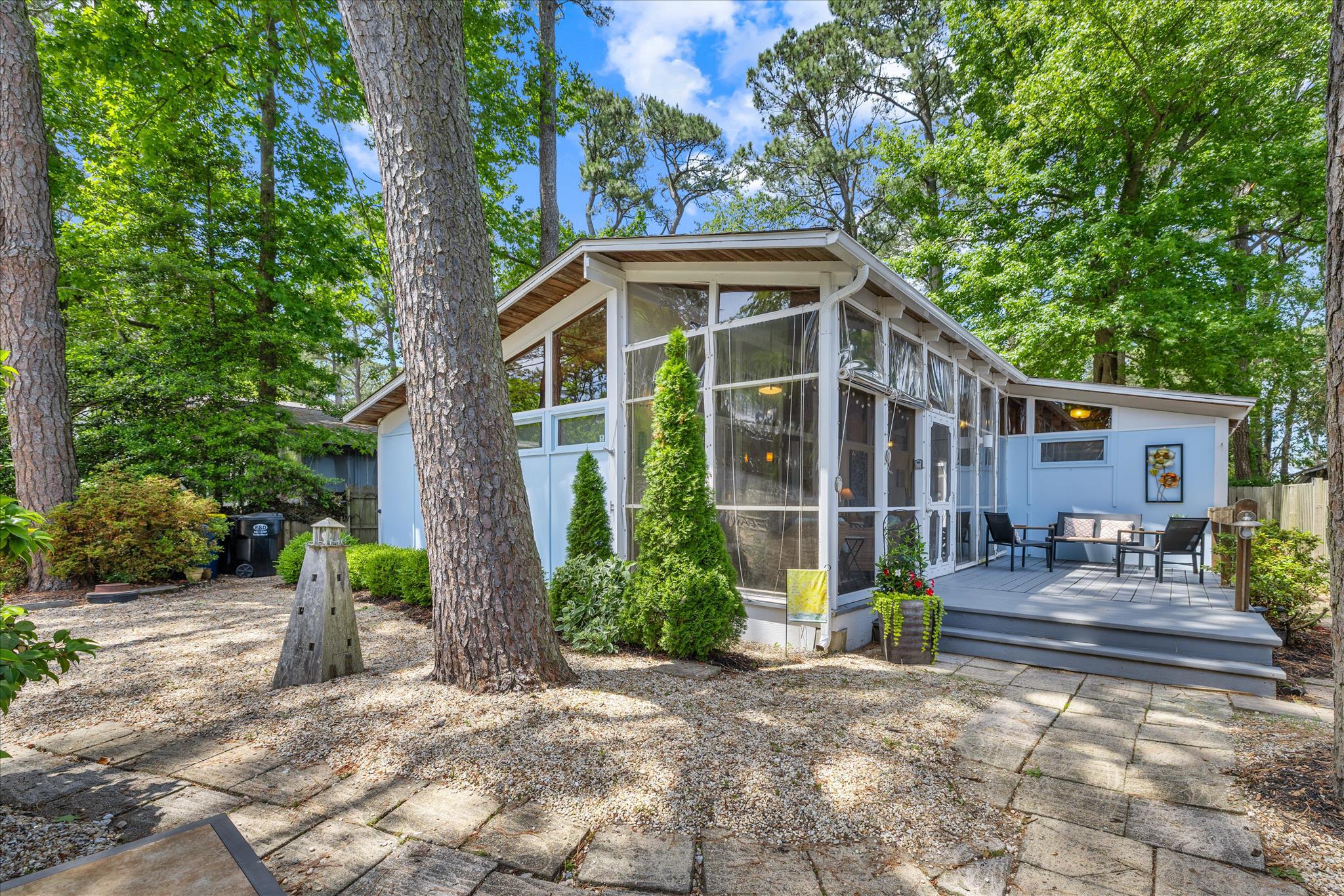 Imagine stepping back into the golden era of beach living at 115 Jersey Street—a classic coastal retreat in much sought-after Rehoboth by the Sea, just over one block from the ocean.
A quintessential North Dewey beach cottage, this charming 3-bedroom, 2-bath home blends nostalgic beach character with thoughtful updates designed for today’s coastal lifestyle. The property has undergone numerous renovations over the years, highlighted by a spacious updated kitchen that serves as the heart of the home—perfect for gathering after a day at the beach.
Inside, the home offers an inviting and airy layout with comfortable gathering spaces ideal for relaxed entertaining. Outdoor living takes center stage with an expansive rear deck overlooking a generously sized backyard with ample room for a pool, creating exceptional potential for enhancing both lifestyle, rental revenue and long-term value. Lush landscaping and multiple outdoor entertainment areas provide the perfect backdrop for summer evenings, morning coffee, or casual gatherings with friends and family.
Located within the desirable Rehoboth by the Sea, the property is situated on leased land with approximately 48 years remaining on the current land lease—offering an opportunity to enjoy beach living in one of coastal Delaware’s most coveted communities at a more approachable price point than nearby fee simple properties.
The property has also proven itself as a strong income-producing investment, with over $68,000 in booked rental reservations for the 2026 season already on the calendar, highlighting both its desirability and exceptional rental potential.
Ideally positioned just steps from the beach and Dewey Beach’s vibrant dining, nightlife, and coastal attractions, enjoy easy access to local favorites like The Starboard, Bottle & Cork, and Woody's Dewey Beach for their famous crab cakes. Downtown Rehoboth Beach, with its boutique shopping and acclaimed dining destinations including Back Porch Café, Fable, and Henlopen City Oyster House, is just a mile away. Park the car, hop on a bike, or catch the Jolly Trolley and enjoy the very best of coastal living.
Whether enjoyed as a nostalgic personal getaway, rock solid rental investment, or long-term beach retreat, 115 Jersey Street offers a rare opportunity to own a piece of classic Dewey Beach charm in an exceptional location.