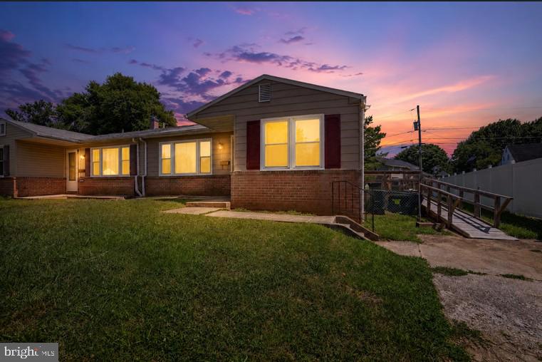 🏡 **BEAUTIFULLY MAINTAINED BRICK & SIDING SEMI-DETACHED RANCHER** featuring 3 bedrooms and 1.5 baths with the ease of one-level living! ✨ The updated white kitchen opens to bright, inviting living spaces filled with natural light. The finished lower level offers a spacious 32x13 club room, an additional 18x10 bonus room with bar 🍹, recessed lighting, and endless possibilities for entertaining, a home office, or recreation. Additional highlights include gas heat, central air, gas cooktop, wall oven, washer, dryer, and freezer. Step outside to the large, level fenced backyard 🌳—perfect for pets, play, gardening, or summer cookouts. Conveniently located near shopping 🛍️, dining 🍽️, parks, schools, and I-695 for an easy commute to downtown Baltimore. Move-in ready and full of value—don't miss this one! 🔑