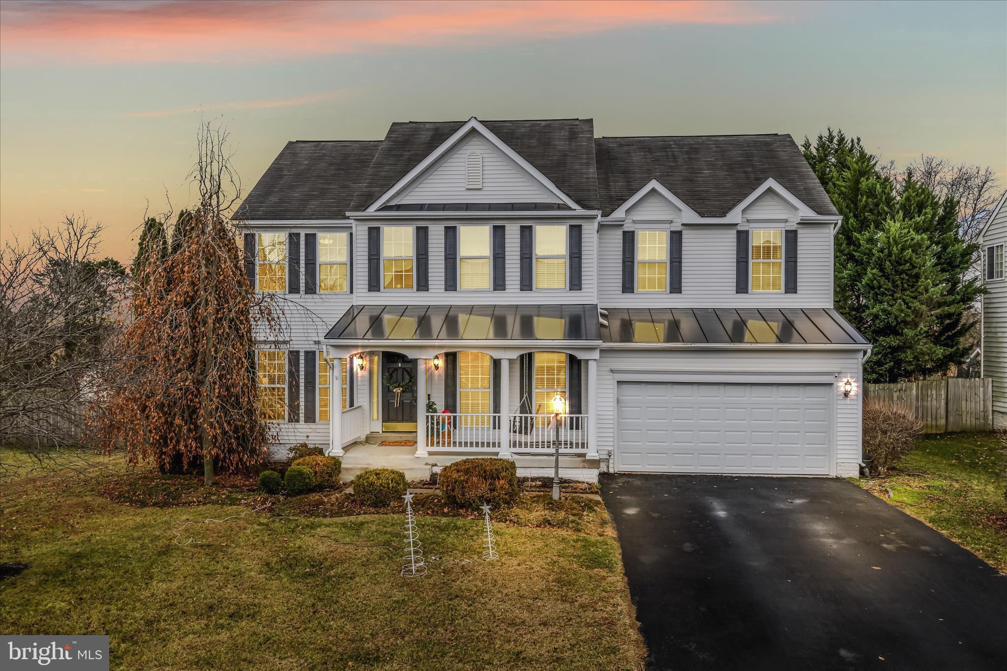 Have you been waiting for the perfect home to hit the market? I think I have the one! Located in the desirable Chapel View subdivision, this stunning home backs to farmland and offers incredible views and privacy. Featuring 5 bedrooms and 3.5 baths, this property truly has it all, including a completely brand-new finished basement. Perfectly situated between Martinsburg and Charles Town, enjoy peaceful mornings on the front porch with coffee and unwind in the evenings with beautiful sunsets from the back deck. The yard is fully enclosed by a privacy fence, complemented by privacy trees along both sides, creating a serene outdoor retreat. Inside, you’ll find a recently updated, gourmet kitchen that has a 10’ kitchen island with seating and storage! The main level offers a welcoming entry, office, formal sitting/living room, family room, and a separate dining room with a gorgeous view.  Recent updates include the updated kitchen, new flooring (LVT) in the kitchen, beautiful hardwood on the main level, new carpet upstairs, and basement.  Dual Zone HVAC, unit was upgraded in 2018, and the top unit was replaced in 2023. The bright and airy primary suite features a walk-in closet plus an additional closet, along with a luxury soaking bath designed for relaxation.   Important Note: Seller requires a coinciding settlement, targeting February closing. This is a rare opportunity for buyers looking for space, views, and privacy. Don’t miss it!