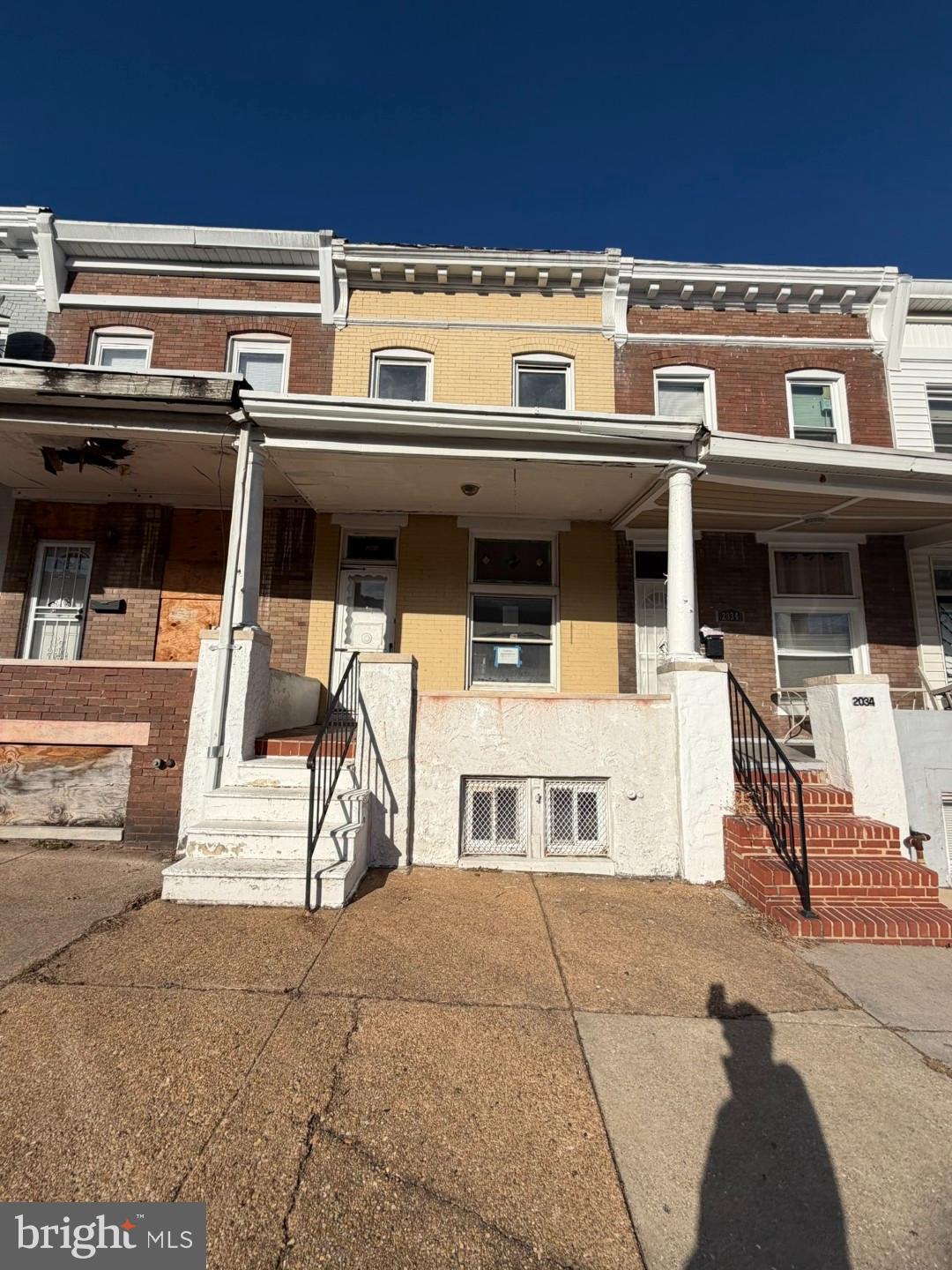 Welcome to the Clifton Park community of Baltimore City! This home is just moments from Clifton Park and downtown Baltimore. A spacious front porch invites you inside to an open-concept main level featuring a separate living room and dining yet everything flows seamlessly throughout. The dining area open to a spacious kitchen which features a walk-out access to the rear patio and fenced yard. Upstairs, retreat to the light-filled primary bedroom and two additional bedrooms, including one with a skylight, and a hall bath complete the upper level. The unfinished lower level can easily be finished to expand the living space with the potential of a powder room, family room, playroom, music room, an office recreation room, or guest room. Perfectly located near major commuter routes, including US-40, I-83, and I-95, this home offers both convenience and comfort for city living at its best!