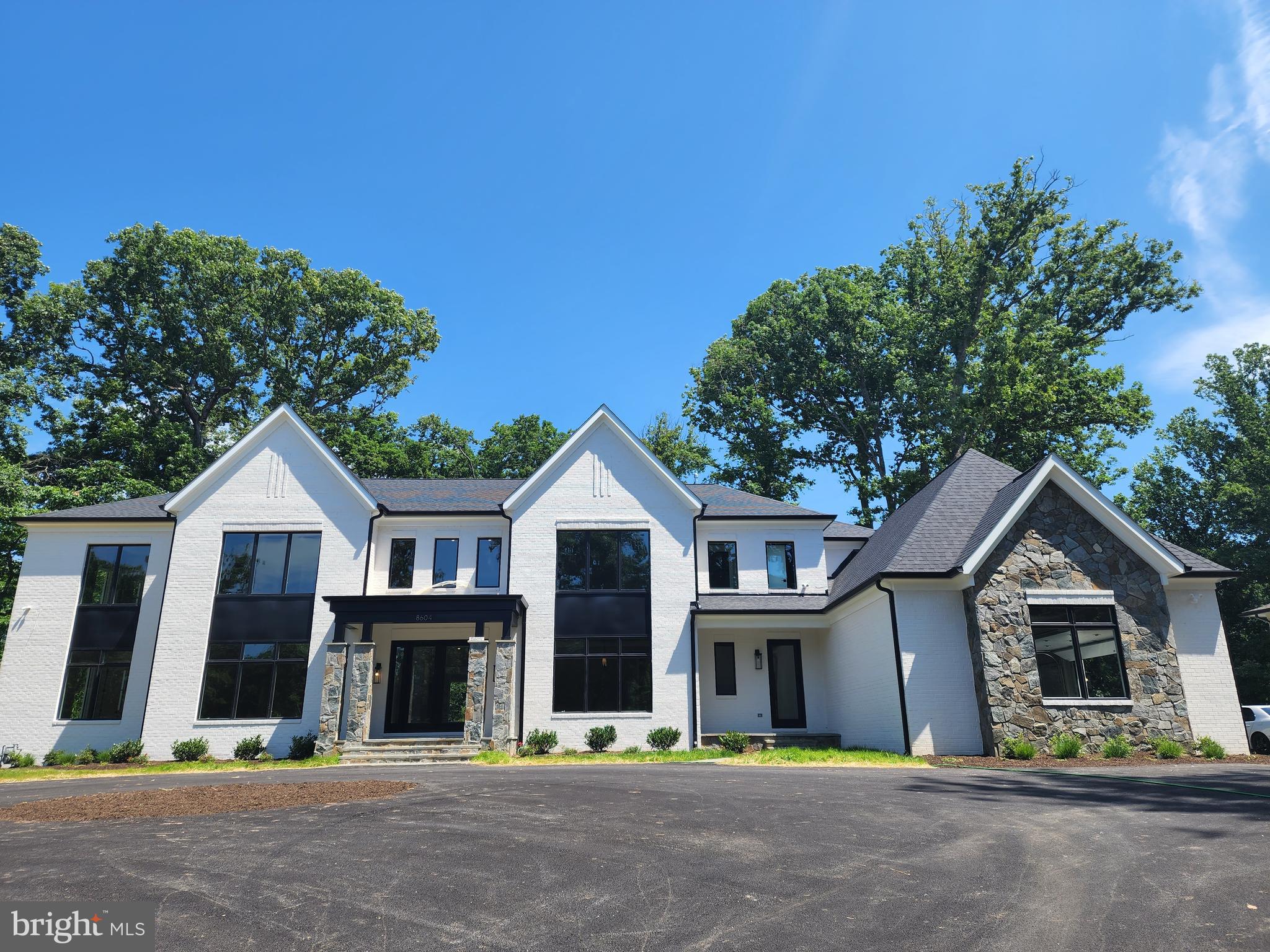Another stunning project from AR Design Group interior design by Hallstrom & Associates. Gorgeous Private 1 Acre lot in the  heart of McLean features a 4-Car garage and 7400 square feet on the main/upper level  with over 11000 square feet of finished exquisite craftsmanship. 4 upstairs BR all w/ Walk-in closet & full BA. HUGE Master Suite w/ Spa Bathroom. Fully finished lower level.  800 sq ft outdoor stone Patio with brick retaining walls great for firepit and entertaining . Still time to customize features/opt.

                                              **Pictures are of past project by builder in McLean**