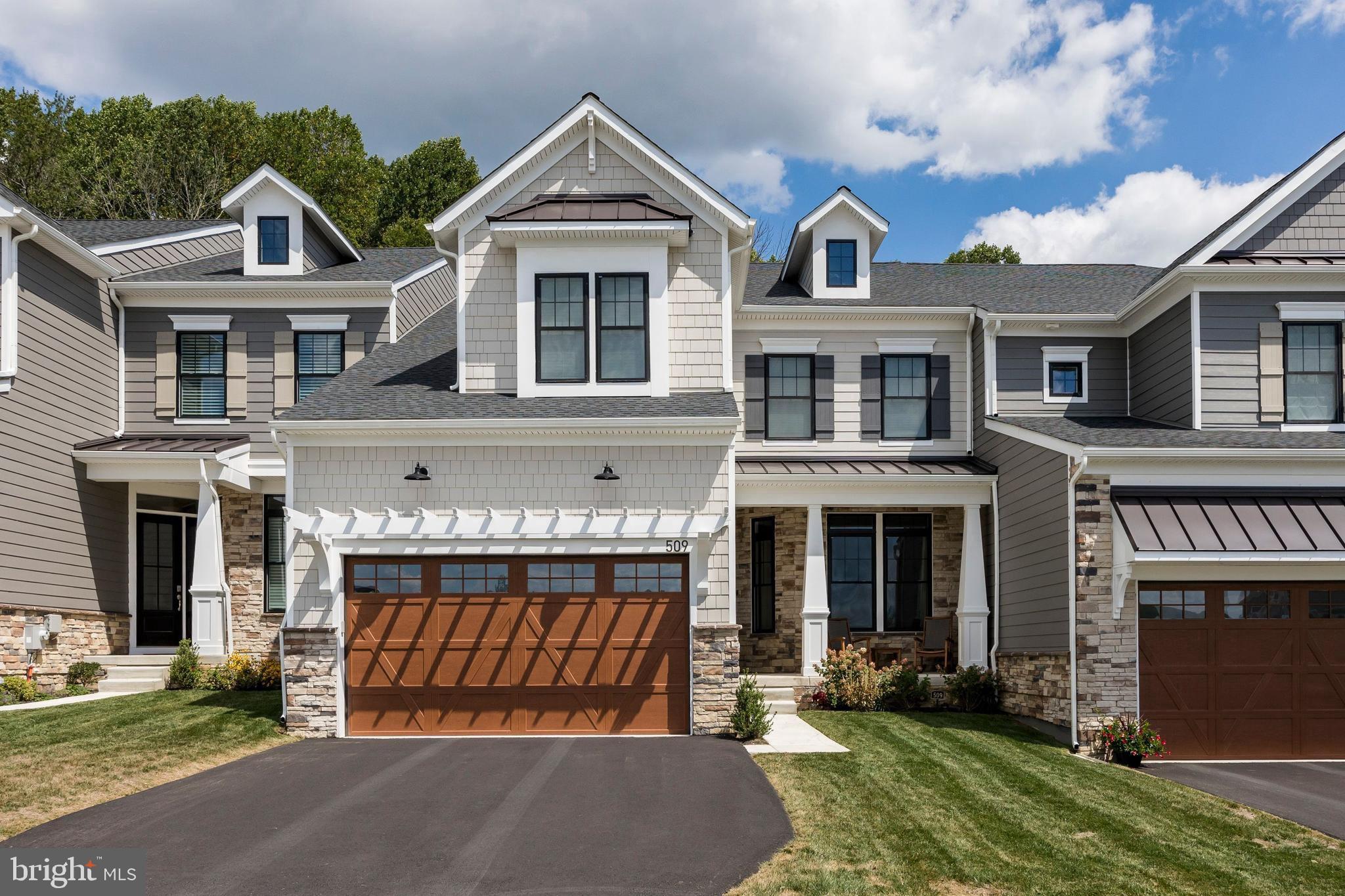This exceptional Rockwell Custom Halliday model is complete and loaded with designer upgrades.  One of the best homesites in the Ventry at Edgmont neighborhood.  This home backs up to open space with breathtaking views from your fabulous deck.  As you enter the home you immediately fall in love with the beautiful floors.  The home office is immediately to your right and provides  a great view through the large windows.  You step into the center of the home and notice the gorgeous gourmet kitchen with an extended island, plenty of extra storage, upgraded counters/backsplash, upgraded appliance and a well appointed pantry.    The breakfast area boasts beautiful build in cabinets and a space for a beverage/wine fridge.  The back of the home provides an abundance of natural light with a wall of windows and a sliding door to the deck.  The dining area is open to the expansive great room with gas fireplace.  The open concept in this home makes it great for entertaining.  The extended deck provides scenic views of Ridley Creek Park.  A mudroom and powder room complete the first floor.  The beautiful floors continue on the second floor hall and primary suite.     The primary bath is full of upgraded tile selections, a double vanity, rain shower and a private water closet.  Spacious his and her walk in closets complete the primary suite.  The windows in the primary suite provide a fabulous view.  On this floor are 2 additional bedrooms and 2 baths.  The basement is a walk out and boasts a patio which serves as a second outdoor retreat. This is the last home backing up to the park.  Make your appointment today!