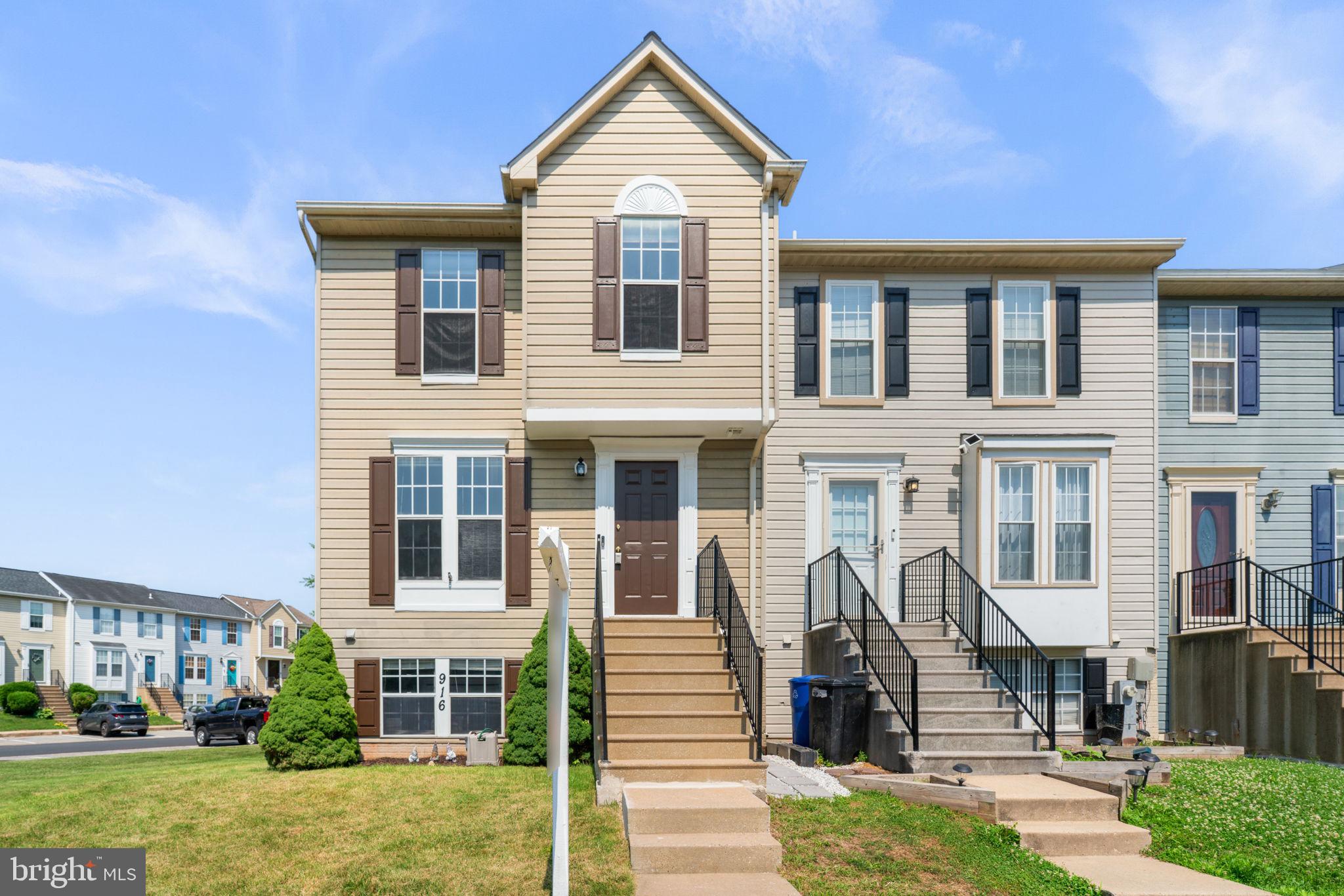 Welcome home to this outstanding 4-bedroom, 3.5-bath townhome in Edgewood. The home welcomes you with a bright living room that leads into the updated kitchen. From there, you'll see the dining room and half bath. Updates throughout the main level were completed in 2023. Upstairs you'll find a spacious primary suite, as well as 2 additional bedrooms and a second full bathroom. The basement offers a 4th bedroom and third full bathroom, plus a laundry room.   Relax out back on the rear deck overlooking the flat rear yard. Easy access to shopping, dining and commuter routes.  Close proximity to the community fishing beach at Otter Point Creek Natural Area!