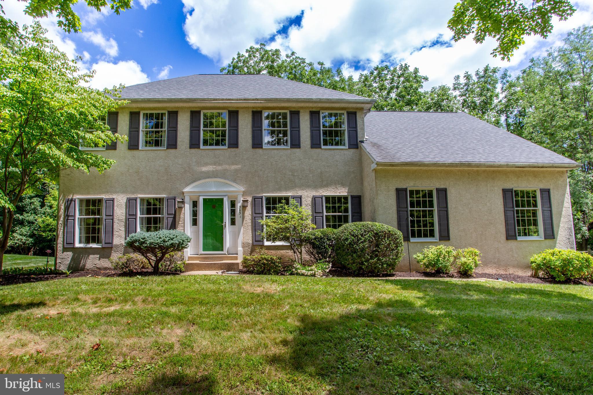 Open House July 11th and 12th from 12-2. Welcome to this spacious five-bedroom Colonial, ideally located on a beautiful three-quarter-acre lot in the sought-after Doylestown Hunt neighborhood. Set on one of the community's prettiest streets, this home offers the perfect combination of neighborhood charm and convenience, with an easy walk to downtown Doylestown's shops, restaurants, parks, and community events.
Inside, a two-story foyer welcomes you to a thoughtfully designed floor plan with hardwood floors throughout both the first and second floors. The formal living and dining rooms boast crown molding and are perfect for entertaining, while the family room features a fireplace and a boxed bow window overlooking the backyard.
The updated kitchen includes maple cabinetry, granite countertops, stainless steel appliances, a center island, pantry, and a bright breakfast area with a vaulted ceiling, skylights, and two sets of atrium doors leading to the patio and screened porch.
Upstairs, you'll find five spacious bedrooms, including a generous primary suite with two walk-in closets and an updated bath featuring an oversized shower and designer tile. The additional bedrooms offer plenty of room for family, guests, home offices, or hobbies.
The finished basement provides even more flexible living space with a large recreation room, workout area, bonus room with a Murphy bed, and a full bathroom—ideal for guests, a home office, or extended family.
One of this home's standout features is its abundance of storage. From the two walk-in closets in the primary suite to the generous bedroom closets, pantry, basement storage areas, and additional storage throughout the home, there's a place for everything.
Step outside and enjoy the private backyard, which backs to a wooded area for added privacy and a peaceful setting. The screened porch and spacious patio provide wonderful spaces for outdoor dining, relaxing, or entertaining while enjoying the natural surroundings.
With five bedrooms, three-and-a-half bathrooms, hardwood floors throughout the first and second levels, abundant storage, a finished basement, and a walk-to-town location in one of Doylestown's most desirable neighborhoods, this home offers the space, flexibility, and outdoor living today's buyers are looking for.