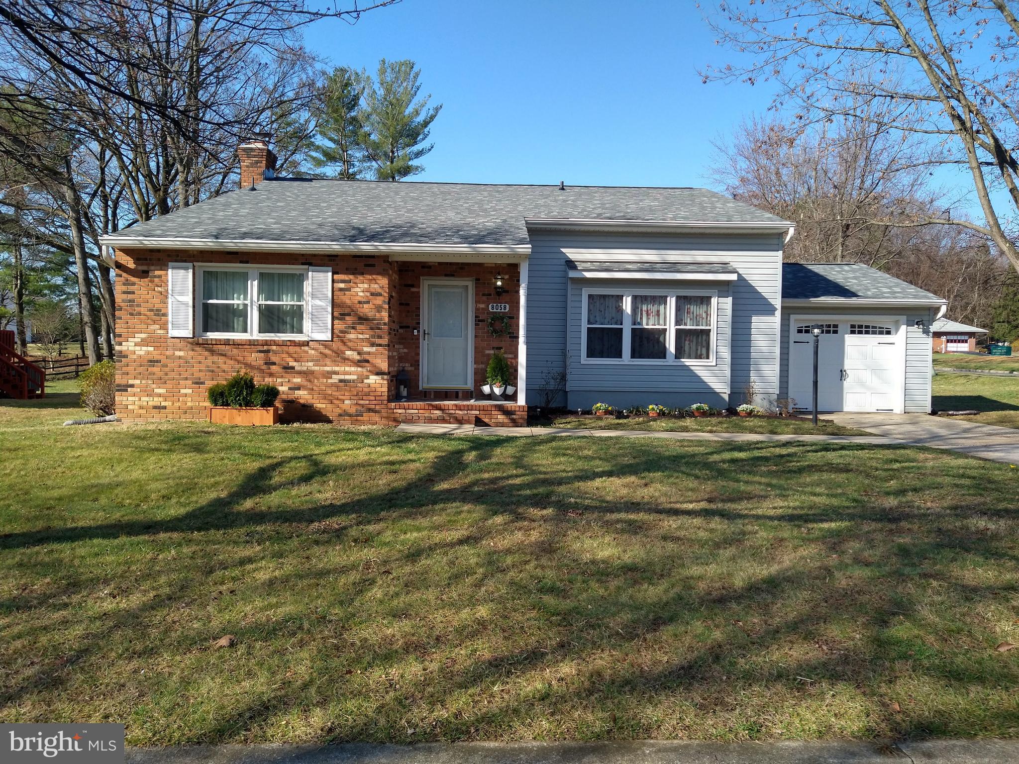 Multiple Offers received: Highest and Best offers due Monday 3/21/22 at noon. 
PLEASE NOTE: This home was taken off the market so the seller could replace roof and repair siding from wind damage and it took a couple months to resolve with insurance company. In the meantime, the elaborate vegetable garden was deconstructed. Seller taking Goji Berry, Blackberry and Grape Vines.

WELCOME HOME! This well-cared for property on a corner lot in the Greenbriar Woods Community won't disappoint.  This  home features cathedral ceilings, built ins and tons of storage.  The large kitchen  overlooks the dining room w/huge brick fireplace and a sliding glass door providing a view to the sunroom and bringing the outdoors in! Sunroom is also equipped with electric for a future hot tub. A  spacious family room, home office, laundry/utility room and half bath round out the first floor.  Updates include: Brand New 40 Year Architectural Roof (2022), 50 gal HWH (2019),  Garage door and opener, garbage disposal and kitchen backsplash  (2020), light fixtures and high efficiency heat pump, air handler and air purifier w/10 year warranty and lifetime warranty on compressor (2021). You will love this neighborhood with no through roads, pedestrian sidewalks throughout the community, nearby walking trails and close proximity to shopping, restaurants and more!  Ideal location for short, 10-minute commute to Fort Meade, Columbia, Elkridge and Laurel.