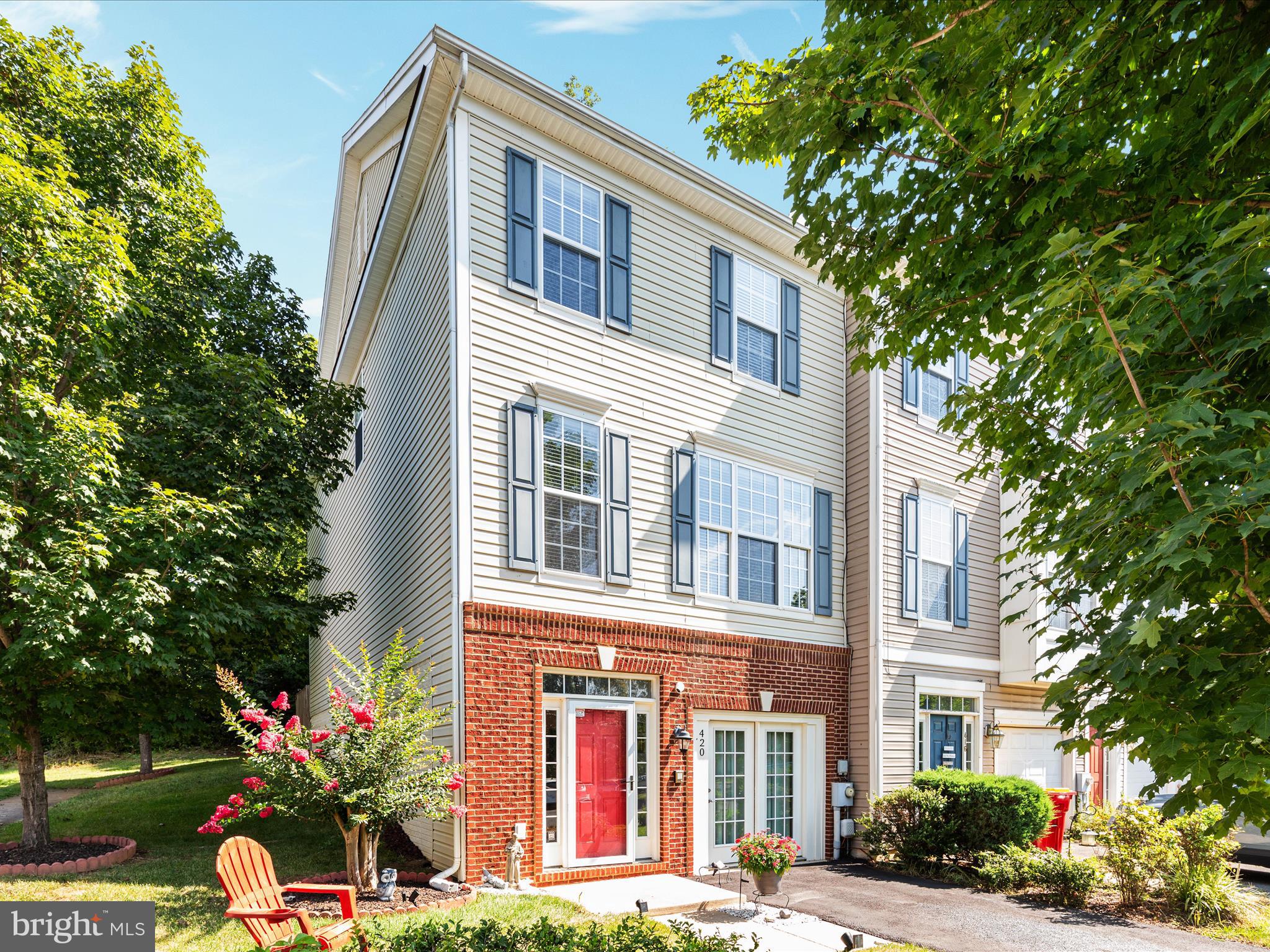 Premier, three-level, corner lot townhome located in Historic Shepherdstown, WV!  Welcome to this beautifully renovated, move-in ready townhome, ideally located across from Morgan’s Grove Park and just minutes from downtown Shepherdstown’s shops, dining, and cultural charm.  Offering almost 2,900 finished square feet across three thoughtfully designed levels, this 4-bedroom, 2.5-bath home blends modern luxury with timeless appeal.

From the moment you arrive, the home impresses with its freshly painted exterior, professional landscaping, and carefully cleared surroundings for enhanced beauty and safety.   Step inside to discover a fully finished lower level, a rare feature in the area, offering the ideal space for a telecommuting professional that is complete with a private home office, studio, and green screen.

The heart of the home lies on the main living level, where a gourmet kitchen takes center stage with upgraded cabinetry, brand-new appliances, custom backsplash, and elegant lighting.  Enjoy meals in the eat-in kitchen or the adjoining morning room, which flows effortlessly into a spacious living room with an electric fireplace that is perfect for cozy evenings or stylish entertaining.

Throughout the home, no detail has been overlooked:  Real wood floors on the second level and in the upstairs foyer, engineered wood flooring on the first floor (foyer, hallway, office), new wood steps throughout, marble flooring in the upstairs bathrooms and laundry room, new washer and dryer, first-floor toilet, and updated bath fixtures, crown molding and custom paintwork on the second level, modern circuit breaker and rebuilt heat pump with upgraded components, all-new recessed dimmable lighting, smoke detectors, and mounted TV with soundbar, and a brand-new Trex deck off the morning room, ideal for outdoor living.  

The third level hosts a serene primary suite retreat, featuring a walk-in closet, luxurious bath with sunken tub, separate shower, and double vanities.  Two additional bedrooms share a full hall bath, offering comfortable accommodations for family or guests.

With its generous space, elegant updates, and unbeatable location, this home offers a rare opportunity to enjoy the best of Shepherdstown living while being steps from nature, moments from town, and fully ready for modern life.  Also, conveniently located to the nearby MARC Train, Shepherd University, C&O Canal, local shopping center, and so much more.

Schedule your showing today and experience this exceptional home firsthand!
