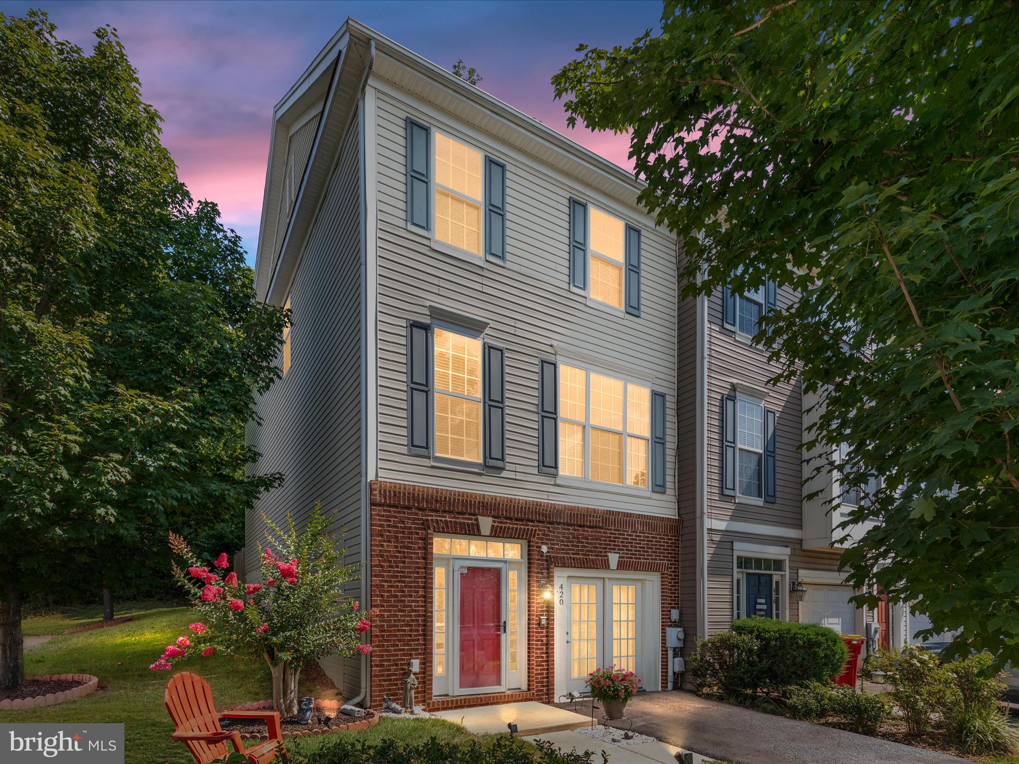 Premier, three-level, corner lot townhome located in Historic Shepherdstown, WV!  Welcome to this beautifully renovated, move-in ready townhome, ideally located across from Morgan’s Grove Park and just minutes from downtown Shepherdstown’s shops, dining, and cultural charm.  Offering almost 2,900 finished square feet across three thoughtfully designed levels, this 4-bedroom, 2.5-bath home blends modern luxury with timeless appeal.

From the moment you arrive, the home impresses with its freshly painted exterior, professional landscaping, and carefully cleared surroundings for enhanced beauty and safety.   Step inside to discover a fully finished lower level, a rare feature in the area, offering the ideal space for a telecommuting professional that is complete with a private home office, studio, and green screen.

The heart of the home lies on the main living level, where a gourmet kitchen takes center stage with upgraded cabinetry, brand-new appliances, custom backsplash, and elegant lighting.  Enjoy meals in the eat-in kitchen or the adjoining morning room, which flows effortlessly into a spacious living room with an electric fireplace that is perfect for cozy evenings or stylish entertaining.

Throughout the home, no detail has been overlooked:  Real wood floors on the second level and in the upstairs foyer, engineered wood flooring on the first floor (foyer, hallway, office), new wood steps throughout, marble flooring in the upstairs bathrooms and laundry room, new washer and dryer, first-floor toilet, and updated bath fixtures, crown molding and custom paintwork on the second level, modern circuit breaker and rebuilt heat pump with upgraded components, all-new recessed dimmable lighting, smoke detectors, and mounted TV with soundbar, and a brand-new Trex deck off the morning room, ideal for outdoor living.  

The third level hosts a serene primary suite retreat, featuring a walk-in closet, luxurious bath with sunken tub, separate shower, and double vanities.  Two additional bedrooms share a full hall bath, offering comfortable accommodations for family or guests.

With its generous space, elegant updates, and unbeatable location, this home offers a rare opportunity to enjoy the best of Shepherdstown living while being steps from nature, moments from town, and fully ready for modern life.  Also, conveniently located to the nearby MARC Train, Shepherd University, C&O Canal, local shopping center, and so much more.

Schedule your showing today and experience this exceptional home firsthand!