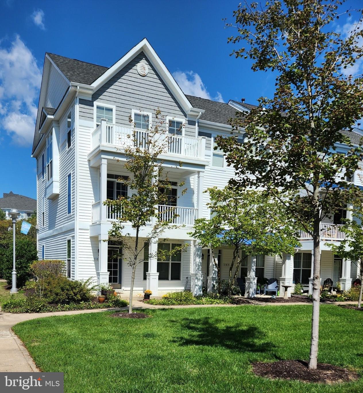 Charming End Unit Townhome in a Gated Community - Cambridge, MD
Welcome to this Spacious 3-bedroom, 3.5-bath end unit townhome perfectly situated in a Desirable Community called Deep Harbour in Cambridge, MD. Just a short walk or bike ride downtown, you will find yourself minutes from great restaurants, unique shops, a local brewery and all the charm this historic town has to offer.
This light filled home features an open-concept living area with large windows, sliding glass doors and a cozy gas fire place - perfect for relaxing or entertaining. Step onto your private balcony off the living room for evening cocktails or enjoy morning coffee on the second balcony just off the kitchen - dining area.
The entry level bedroom with a full bath makes a convenient guest suite or home office. Upstairs you'll find two spacious bedrooms, each with it's own full bath. The two car garage provides plenty of space for your vehicles, water toys and more, with extra parking available behind and alongside the home.
Residents enjoy access to a community pool and the option of a boat slip (if available), perfect for exploring nearby waterways. Located close to shopping, fast food, coffee spots and an Emergency Hospital, everything you need within reach.
Cambridge is rich in history from it's roots in Dorchester County to the revitalization plans for it's Waterfront along the Choptank River and Sail Winds Park.
This is the Eastern  Shore at its best!