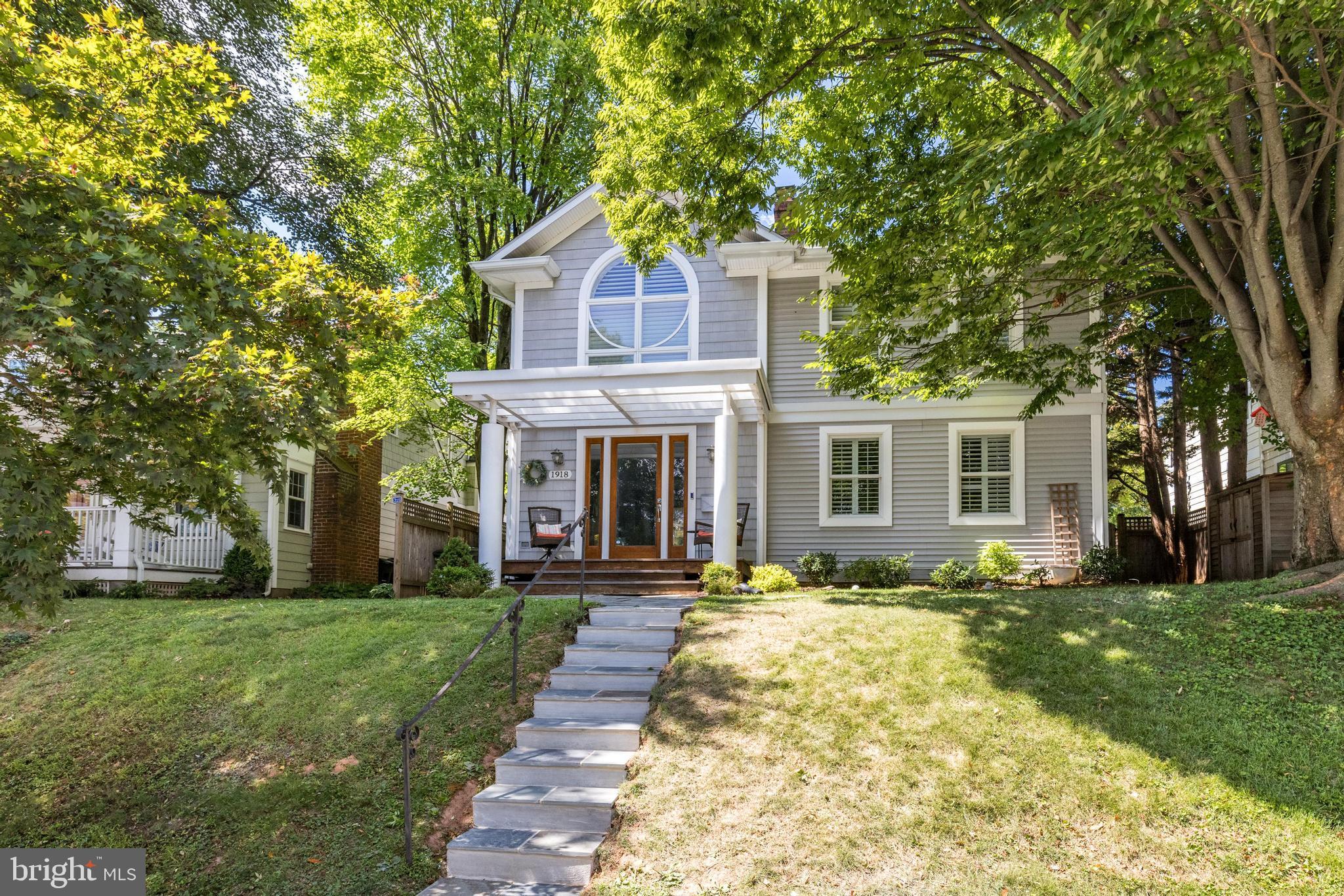 Stunning Architect-Designed Home in North Arlington’s Westover/Parkhurst Neighborhood!
Welcome to this thoughtfully designed 5+ bedroom home in the heart of North Arlington’s charming Westover/Parkhurst neighborhood. Blending timeless architecture with modern functionality, this home offers a spacious and light-filled layout perfect for today’s lifestyle.
The main level features an open-concept kitchen and family room, a classic office, a full bathroom, and a private guest bedroom. Upstairs, you’ll find FOUR bedrooms and two full baths, including a luxurious primary suite with vaulted ceilings, a custom walk-in closet, and a spa-like bathroom. The lower level offers a spacious recreation room for endless enjoyment, along with a full bath, laundry room, and utility area.
Step outside to your own outdoor oasis—a custom stone patio with a built-in Weber gas grill, perfect for entertaining or relaxing.
With easy access to parks, trails, and recreation—including Westover Park, Upton Hill Regional Park, and Westover Library—there’s always something to explore.  Commuting is a breeze with proximity to major routes like I-66, Glebe Road, Washington Boulevard, and the East Falls Church Metro, less than a mile away. Located in the sought-after Cardinal Elementary, Swanson Middle, and Yorktown High School districts, this home offers both convenience and community in one of Arlington’s most desirable neighborhoods.
Don’t miss this exceptional opportunity to own a home that perfectly balances luxury, comfort, and prime location!