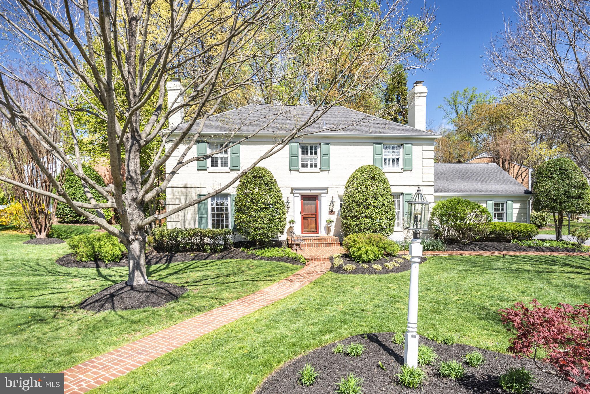 Welcome to this stunning Georgian Colonial located in the highly sought-after Windsor Hill subdivision of Potomac, Maryland. This beautifully updated home offers 4 spacious bedrooms, 3 full baths, and 2 half baths, making it perfect for households of all sizes. As you enter, you’ll immediately notice the impeccable attention to detail, including refinished hardwood floors on the main level and charming crown molding and chair rail molding throughout.

The heart of the home is the beautifully designed kitchen, featuring granite countertops, stainless steel appliances, a striking backsplash, and ample cabinet space along with a center island. The kitchen also includes a large pantry, a laundry area/mud room with pocket door entry and a second refrigerator for added convenience. The adjacent family room is ideal for relaxing, offering a cozy space with easy access to the kitchen.

For those working from home, the private home office overlooking the serene rear garden provides an ideal workspace. The first level also includes a powder room and recessed lighting throughout.

Upstairs, you’ll find four generously sized bedrooms and three full baths. The primary suite is a true retreat, featuring a spacious walk-in closet and an oversized shower. Double sinks in the en-suite bath ensure ample space for daily routines.

The lower level offers even more living space with a large recreation room, a wet bar area, and a potential fifth bedroom. For fitness enthusiasts, the mirrored workout room is fully equipped with a treadmill, weight machine, TV and Bluetooth sound system  providing the ultimate home gym experience. Additionally, the lower level includes a convenient half bath.

Step outside to enjoy the covered back porch, complete with a Bluetooth sound system and ceiling fan, perfect for relaxing or entertaining. The back brick patio features a tranquil koi pond with a small waterfall, complete with another Bluetooth sound system, offering a peaceful oasis in your own backyard. The privacy fence ensures that your outdoor space remains secluded and serene.

This home also boasts two-zone HVAC (with both units replaced in 2021 and 2024), a new water heater (2021), and a sump pump (2024). Also a central vacuum system for ease of cleaning. The exterior of the home and shutters have been freshly painted, ensuring a beautiful curb appeal. The two-car garage is equipped with a Gladiator Garage system and flooring for optimal organization.

Located just a short distance from local schools, including Winston Churchill High, this home is an incredible opportunity. Don’t miss out – grab your checkbook and come see why this gem at 10601 Gainsborough Road is the one you’ve been waiting for!