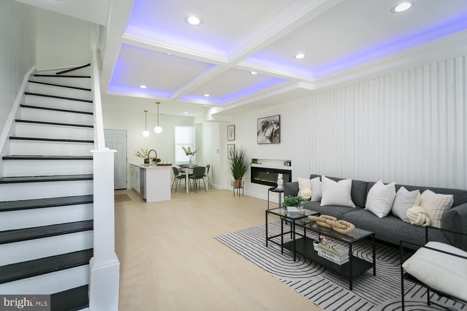 Move-in ready and fully renovated, this charming single-family home in Central Park Heights offers the perfect blend of modern upgrades and cozy comfort. Featuring 3 spacious bedrooms and 2 full bathrooms, the home has been thoughtfully updated throughout. Enjoy a brand-new kitchen and two beautifully renovated bathrooms, along with elegant tray ceilings accented by LED lighting. The electric fireplace adds warmth and style to the main living space, while the finished basement provides additional living or entertainment space. Central air ensures year-round comfort, and the fenced-in backyard is ideal for relaxing, entertaining, or family gatherings. A true turnkey home ready for its next owner.